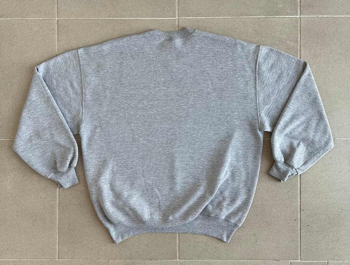 90s 빈티지 러셀 스웻셔츠 그레이 XL 상품이미지2