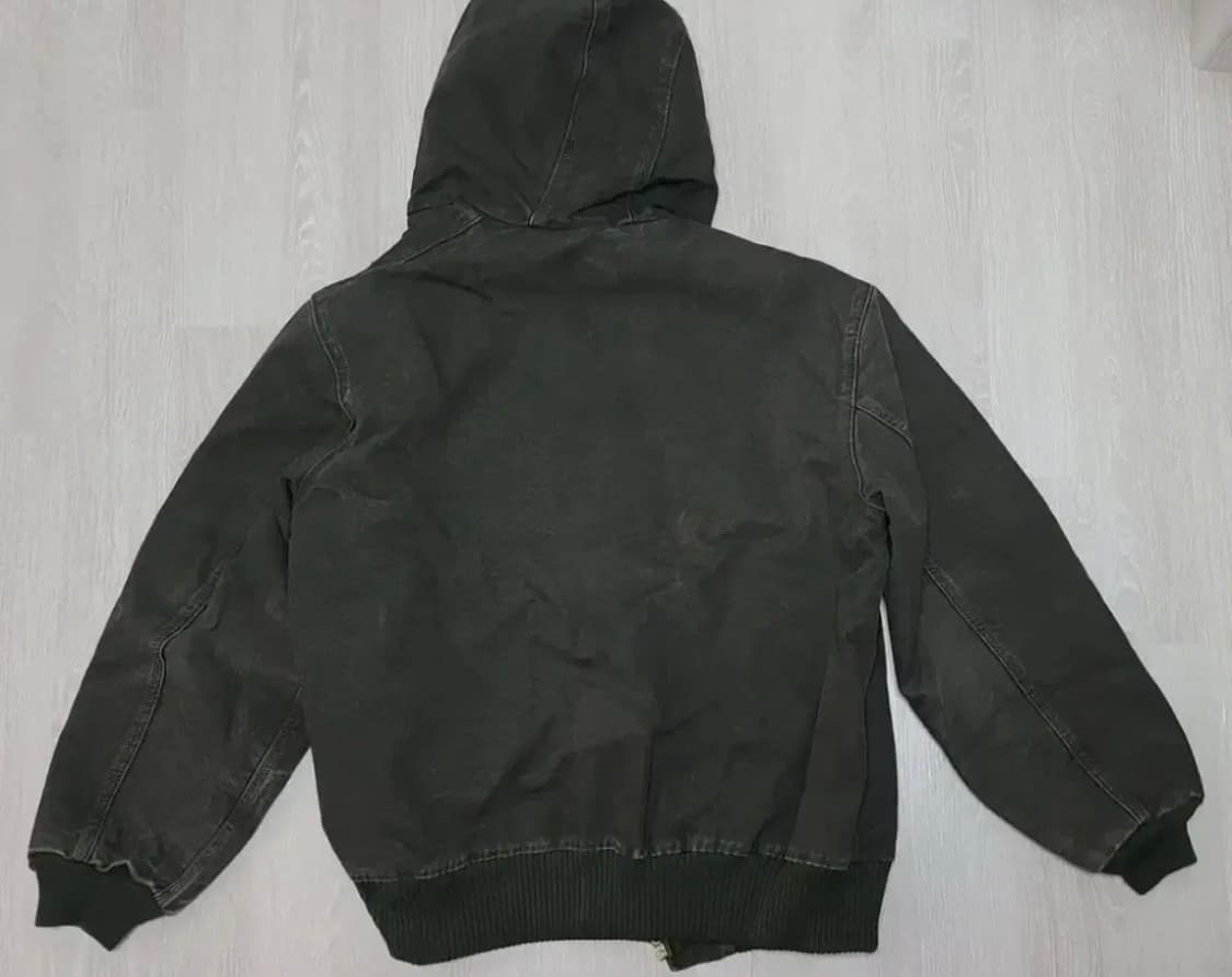 칼하트 덕 액티브 자켓 j130 mos green XL(tall) 상품이미지2