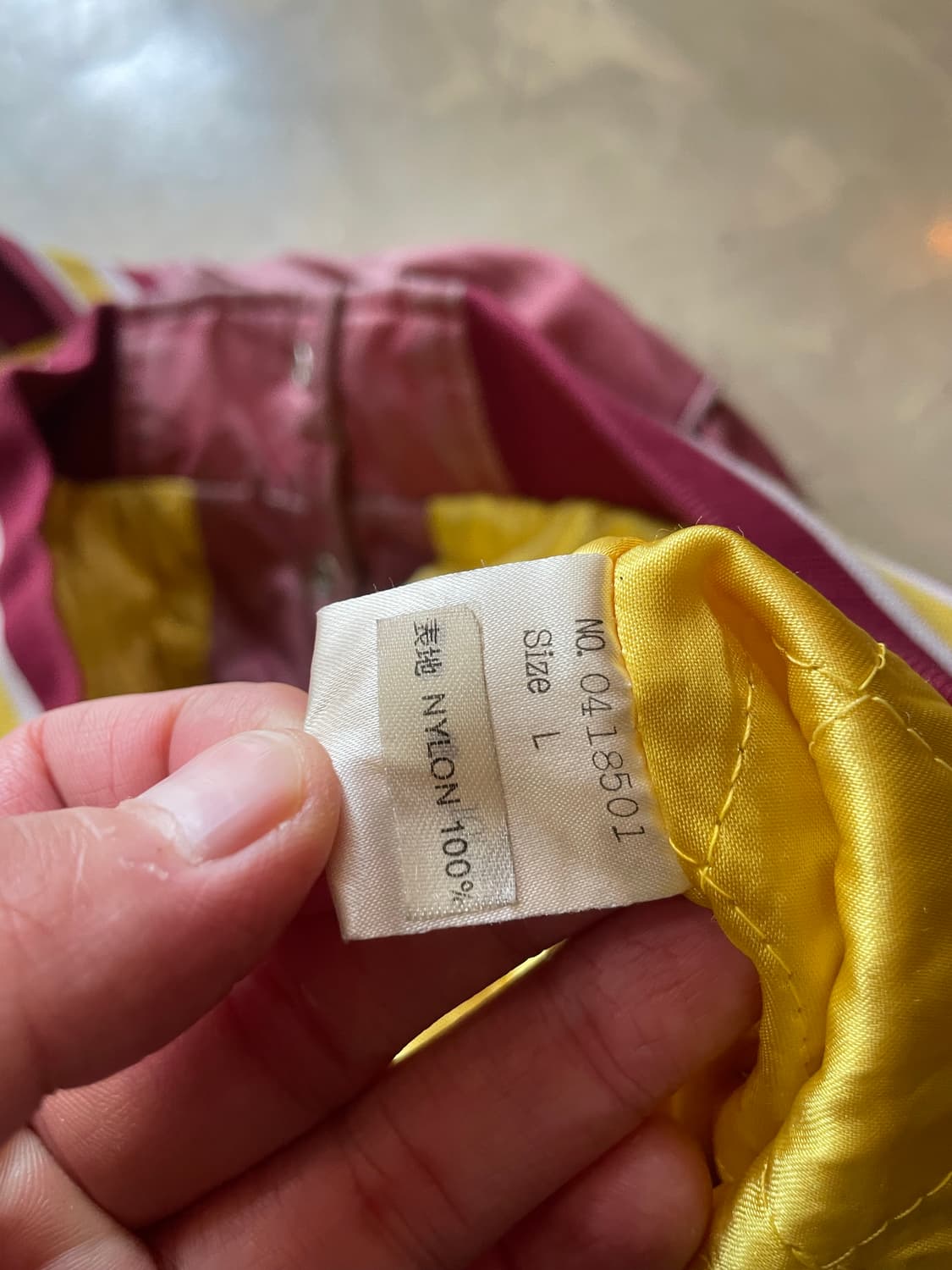 90’s NFL by EAST POINT RED SKINS 자켓 L 상품이미지10