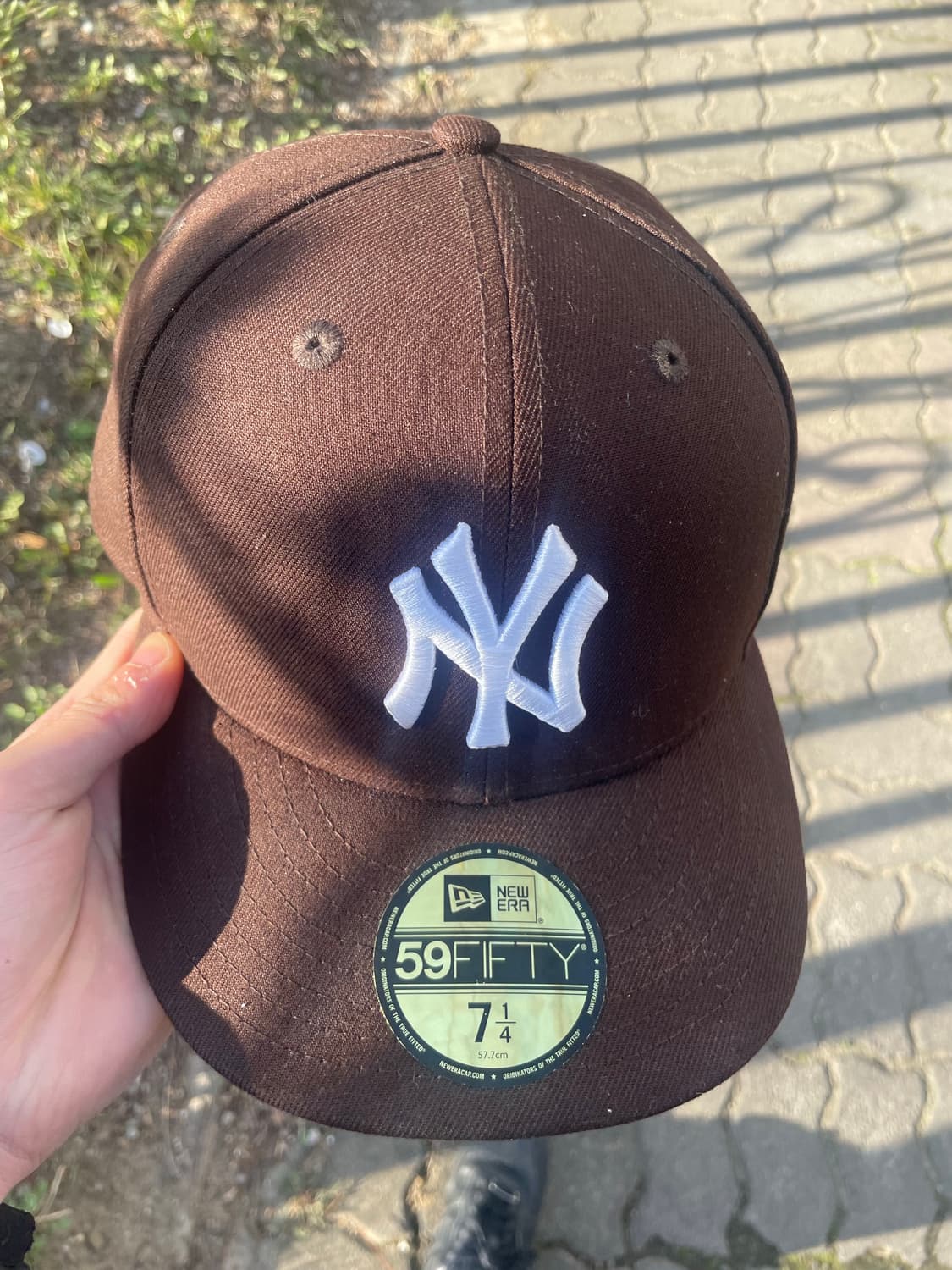 “New Era 뉴욕 양키스 59FIFTY 페이즐리 브라운 커스텀 캡 상품이미지2