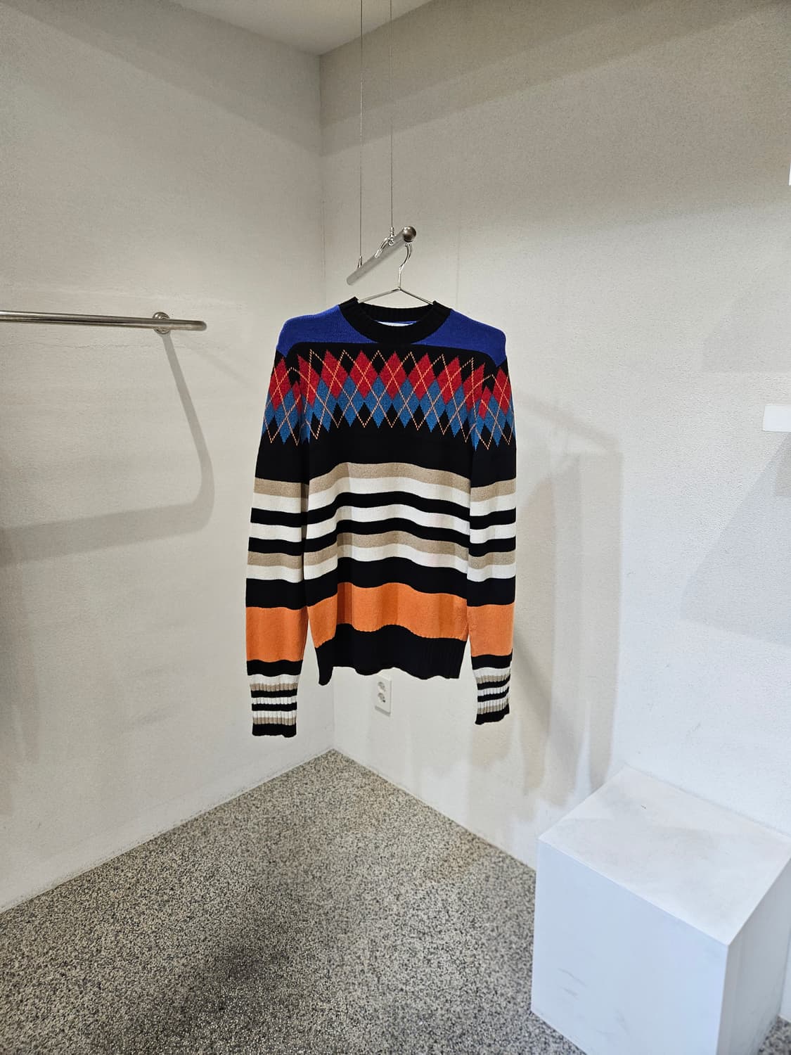 MSGM 아가일 패턴 니트 상품이미지1