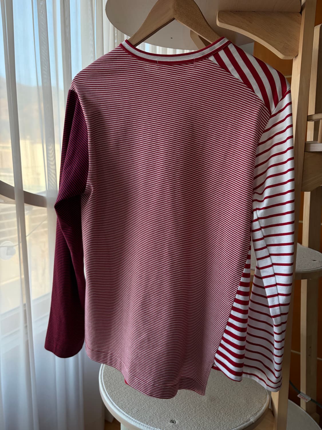 꼼데가르송 패치워크 티셔츠 S 상품이미지3