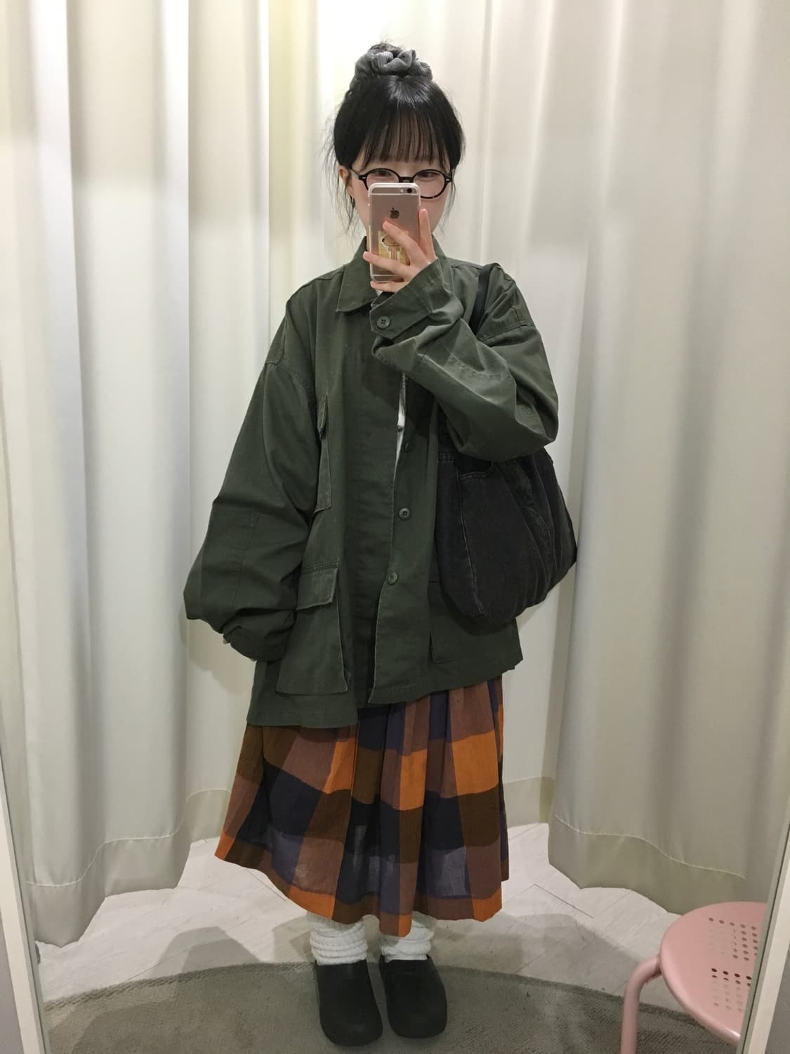 Bold Plaid Skirt 상품이미지4