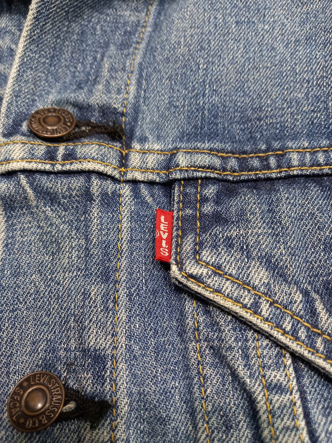 M95 빅E 리바이스567 Jap 빈티지 데님자켓 M-05 상품이미지5