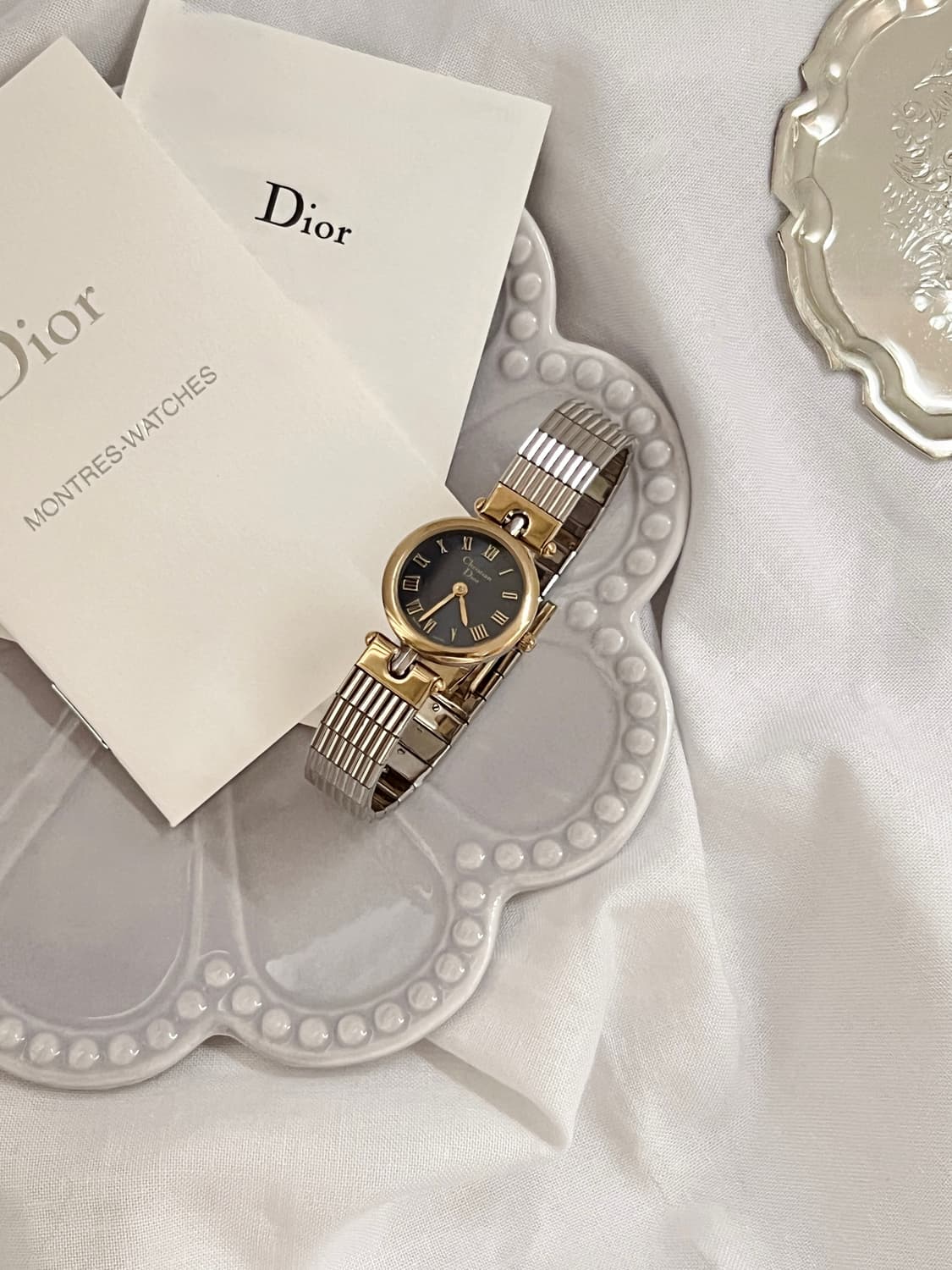 디올 블루 다이얼 브레이슬릿 시계/ 정품감정,케어 상품이미지8