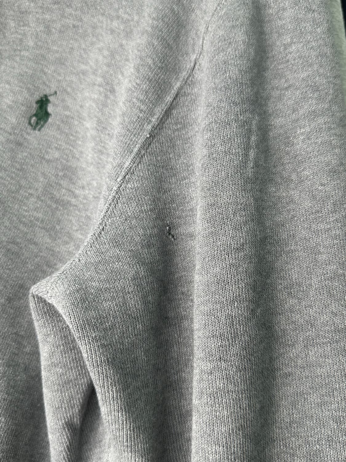 폴로 그레이 후드집업 상품이미지6