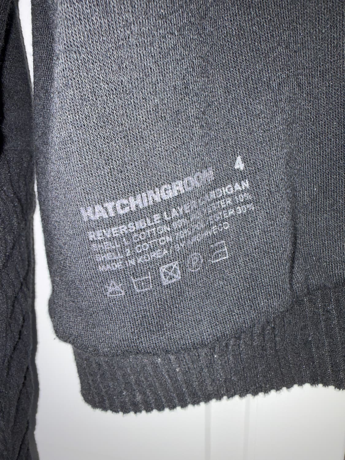 해칭룸 레이어 가디건 4사이즈 상품이미지3