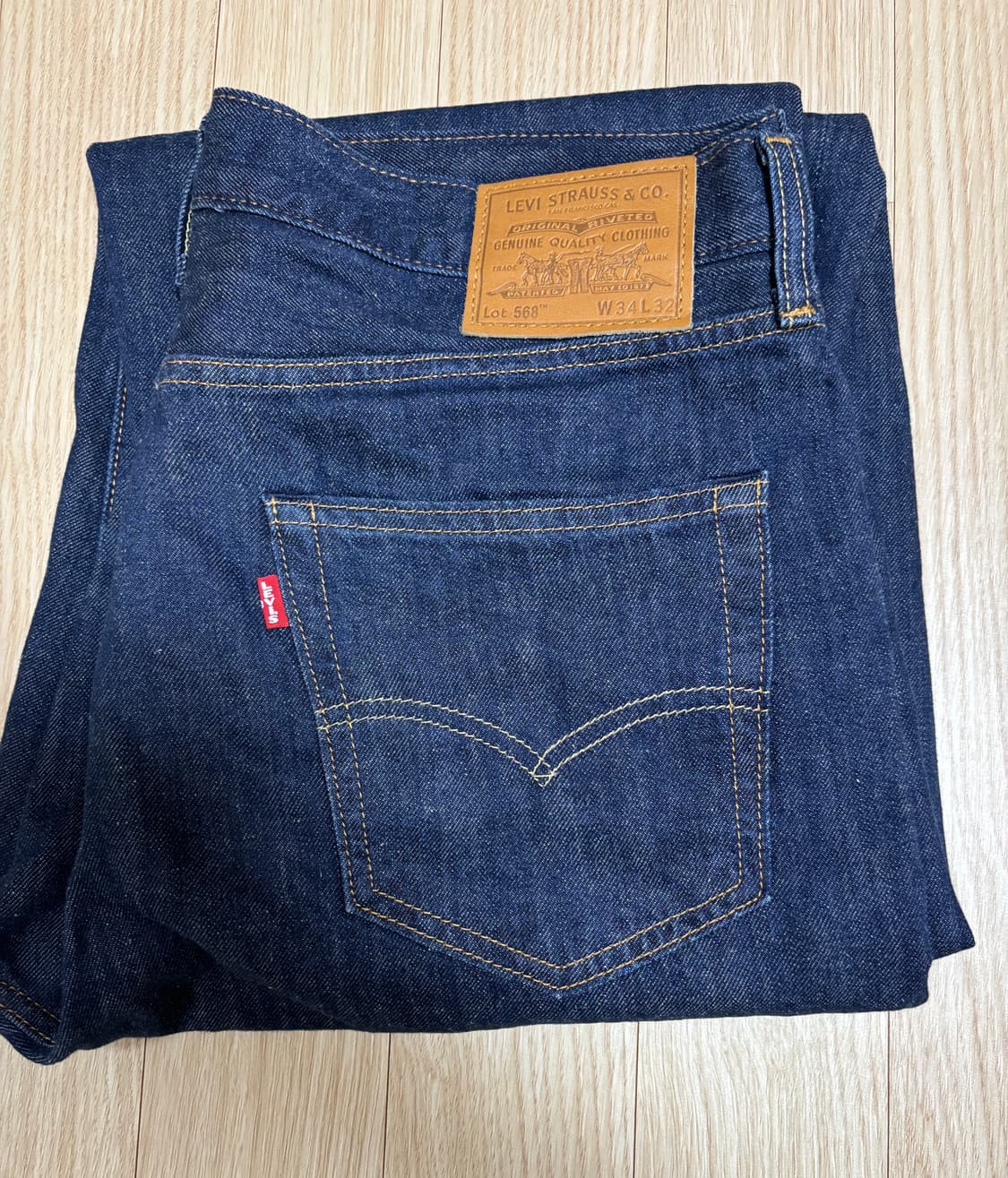리바이스 568 빅E 데님팬츠 W34 L32 상품이미지1