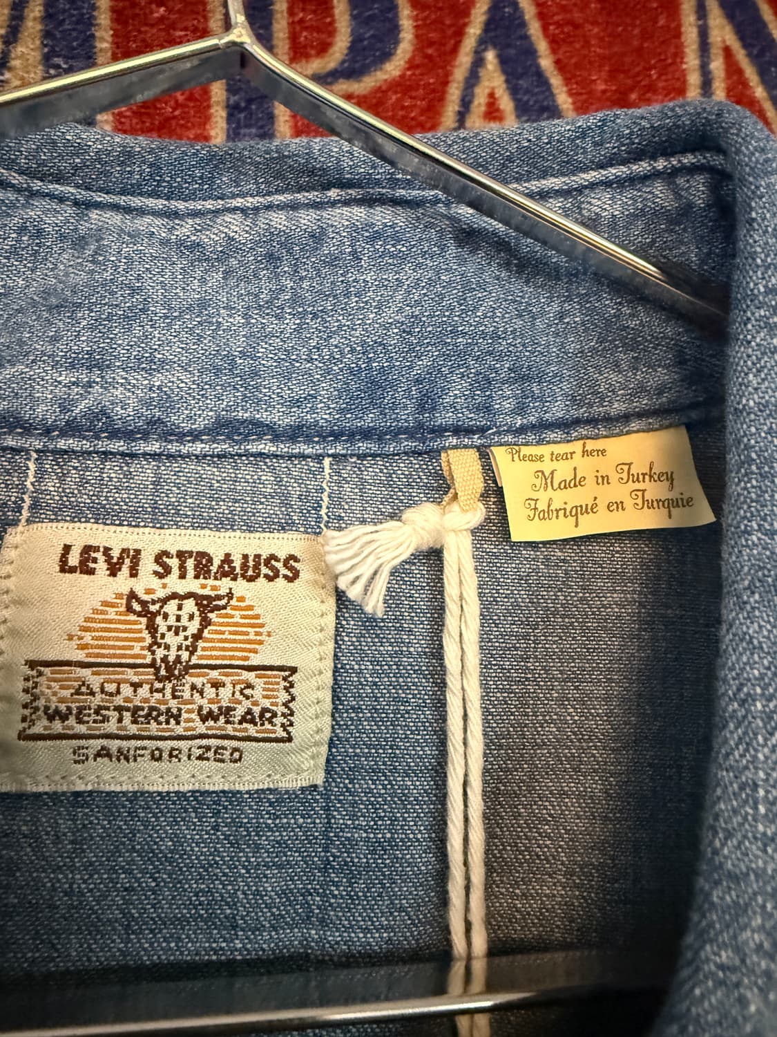 LVC Sawtooth WESTERN SHIRT XL 상품이미지2