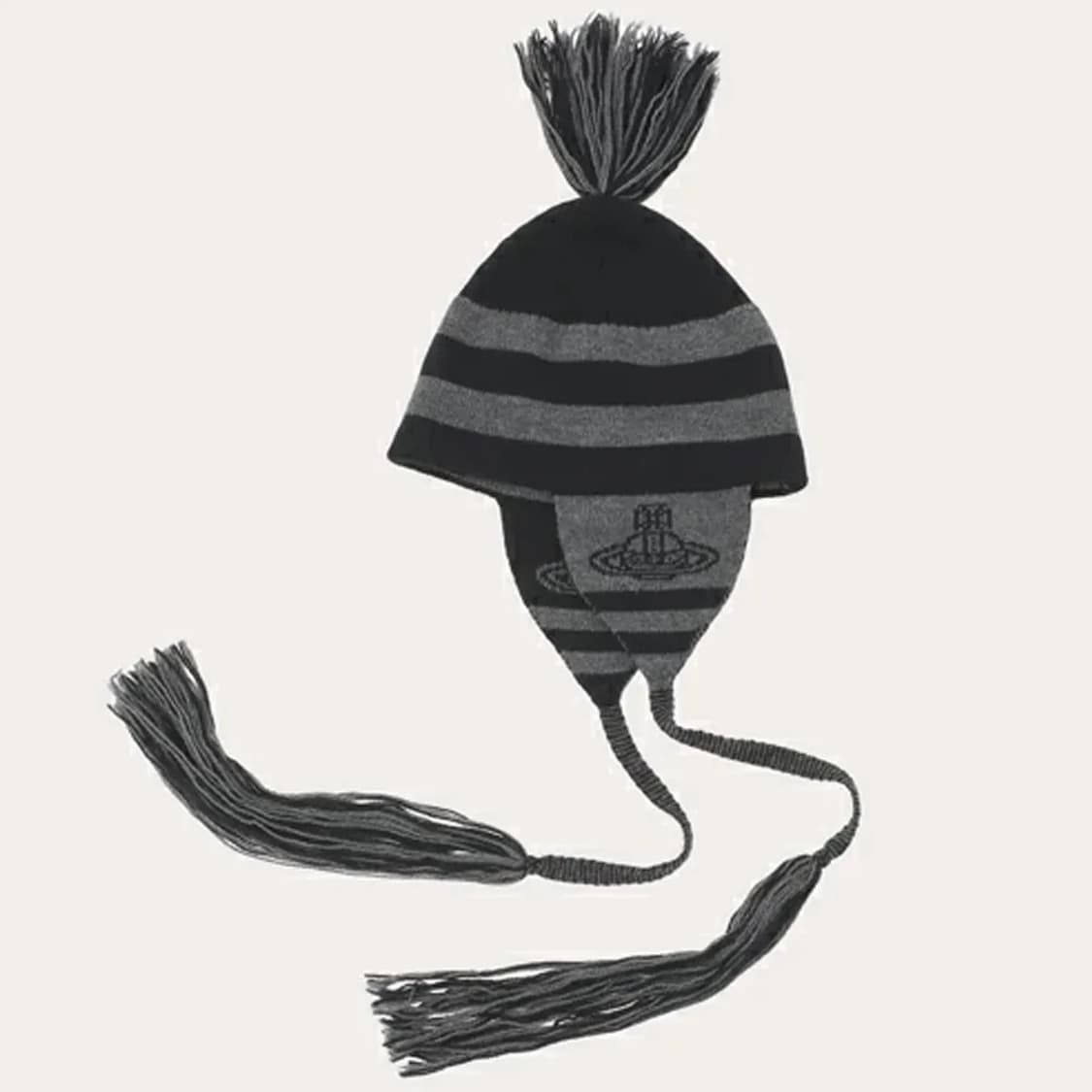 Vivienne Westwood 이어플랩 블랙 상품이미지1