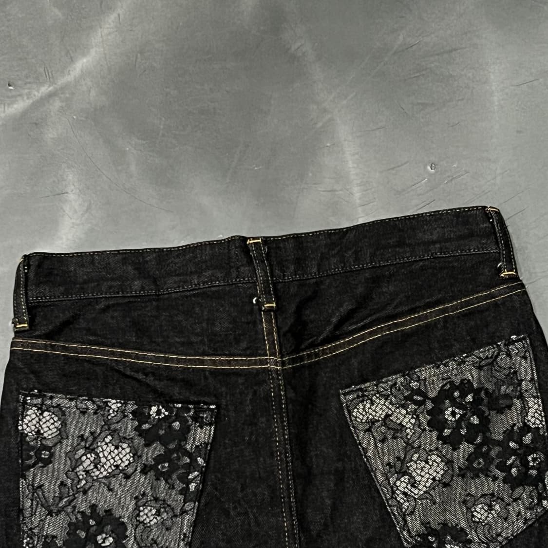 꼼데가르송 준야와타나베 레이스 데님 스커트 +명품감정서 y15208 상품이미지5