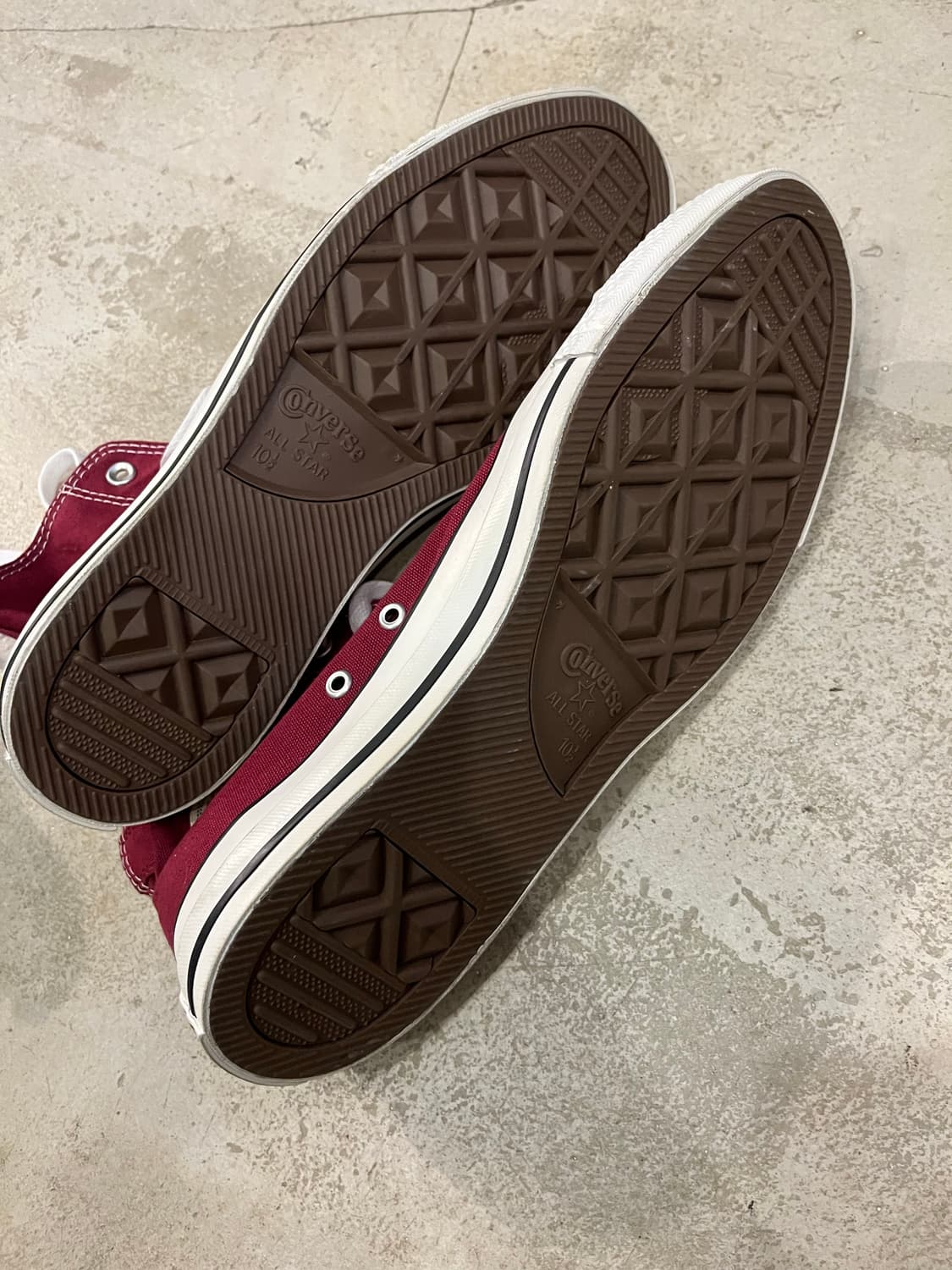 빈티지 컨버스 하이 버건디 상품이미지3