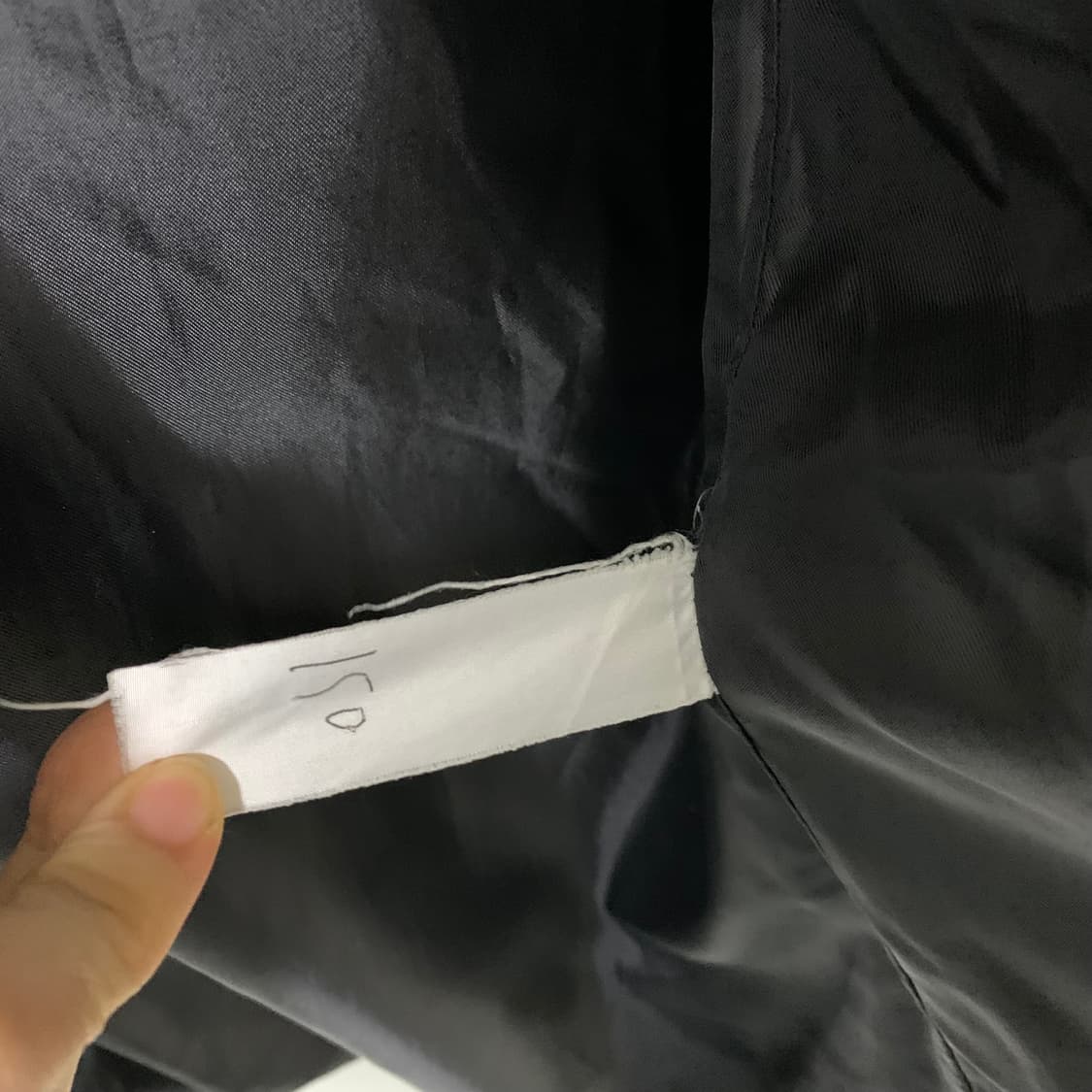 닥스 빈티지 키즈 패딩 배색 그레이 상품이미지4