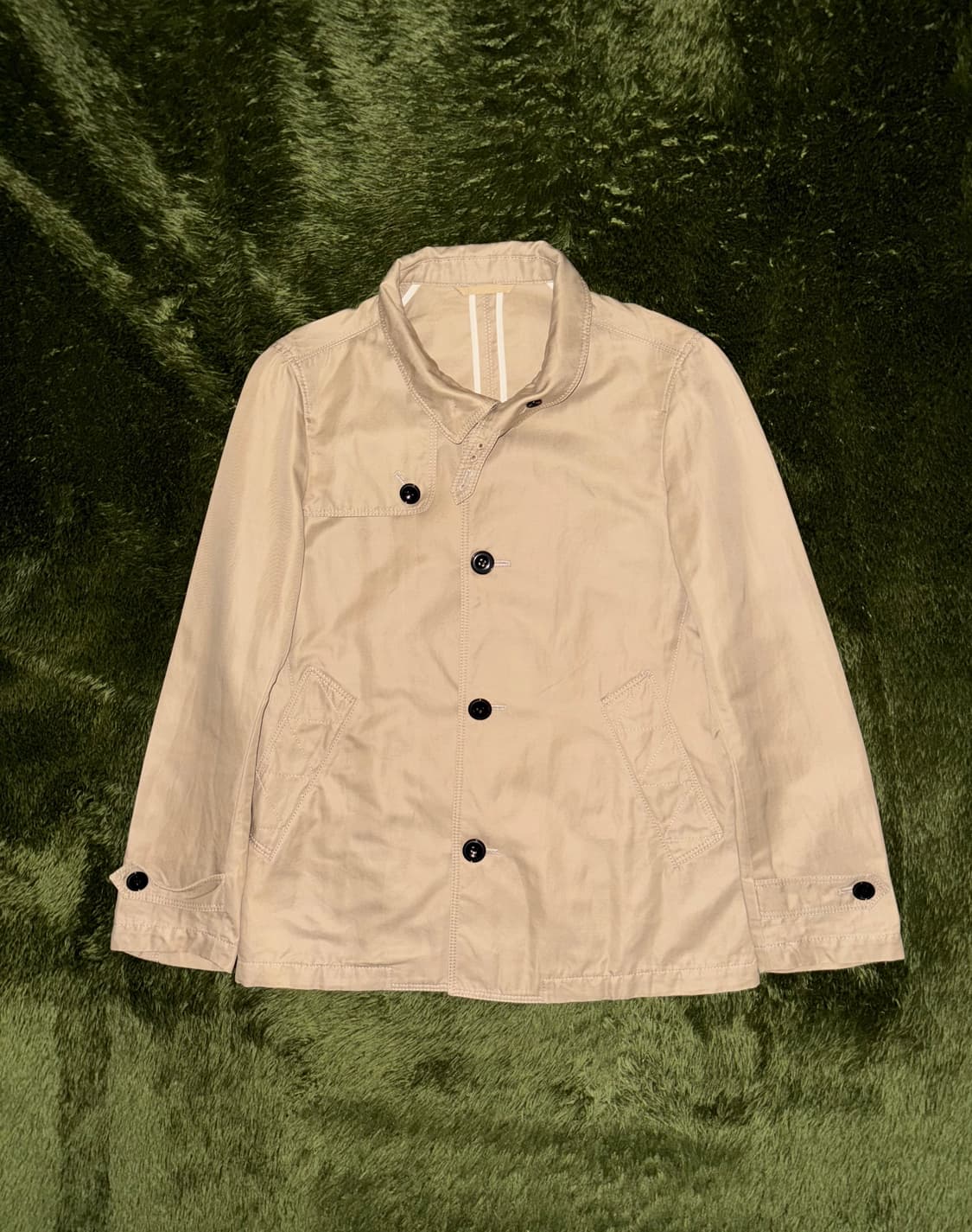 [S] 유나이티드 애로우즈 뷰티앤유스 클래식 핏 숏 코트 베이지 상품이미지1