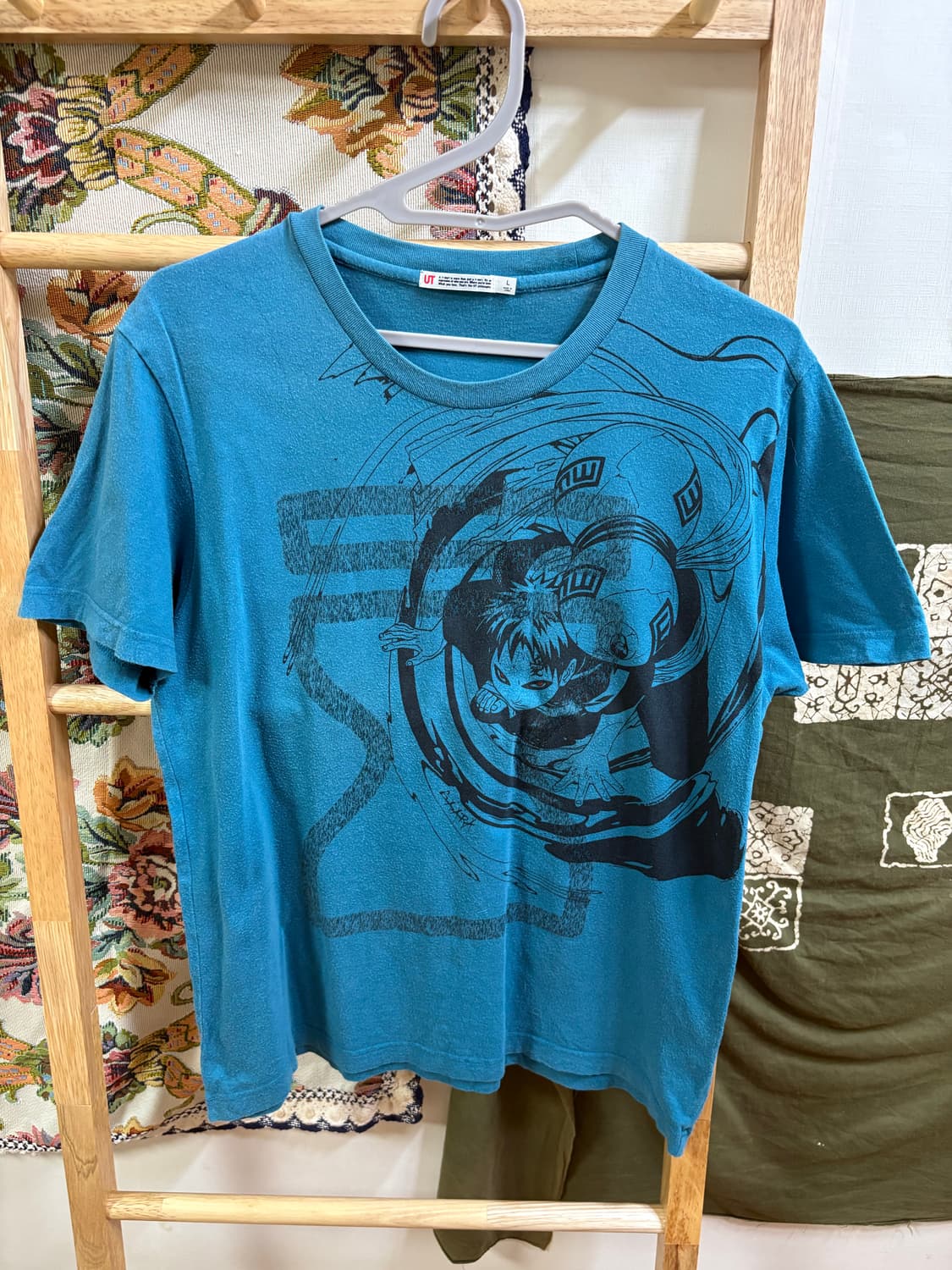 ut 스카이블루 나루토 반팔 티셔츠 상품이미지1