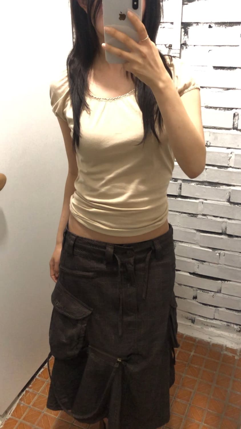 Gap 베이지 티 상품이미지1