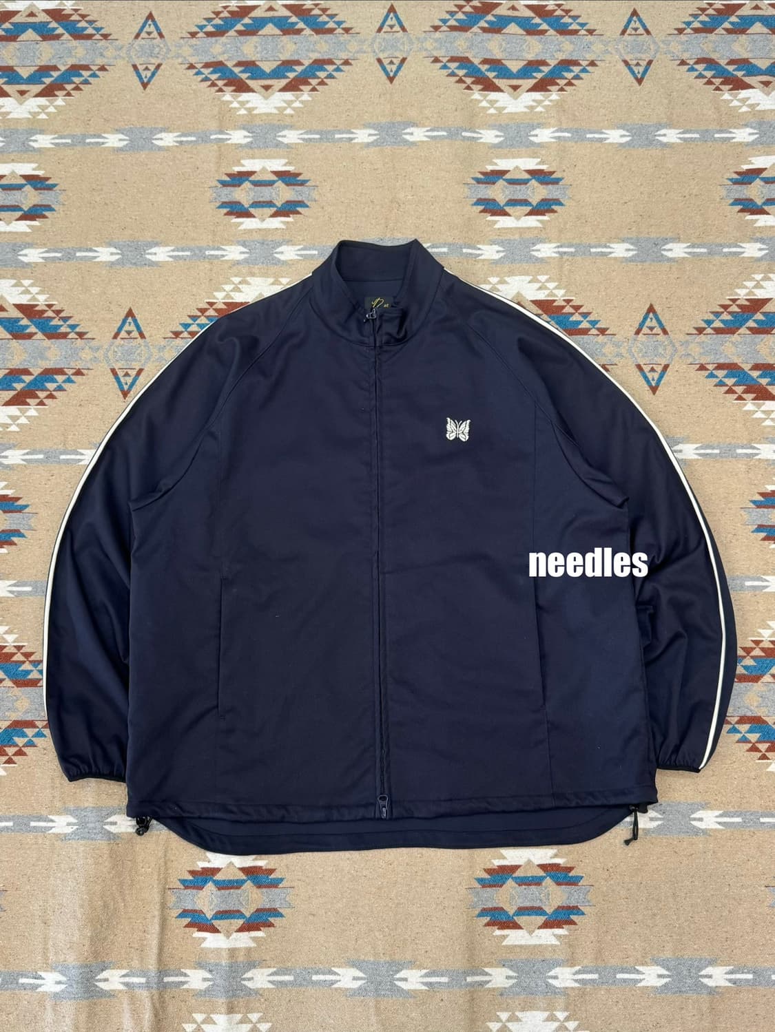 [M][100] 니들스 런업 조그 자켓 네이비 상품이미지1