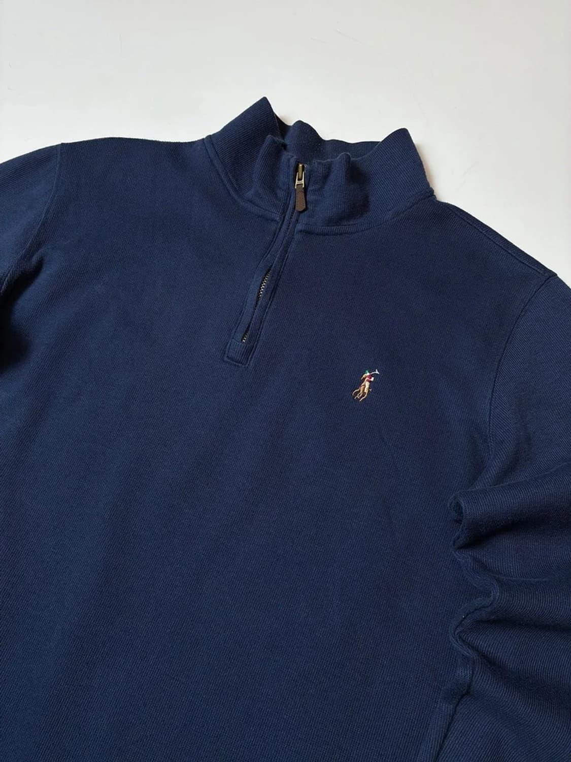 폴로 랄프로렌 큐알 신형 하프집 맨투맨 PN8888 상품이미지2