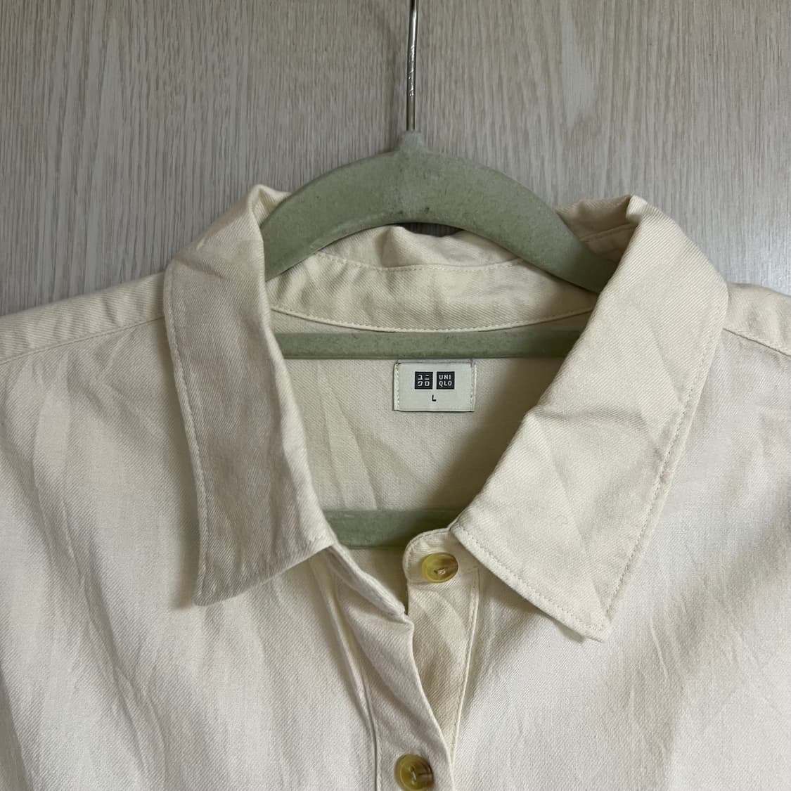 유니클로 재팬 셔츠 L 상품이미지2