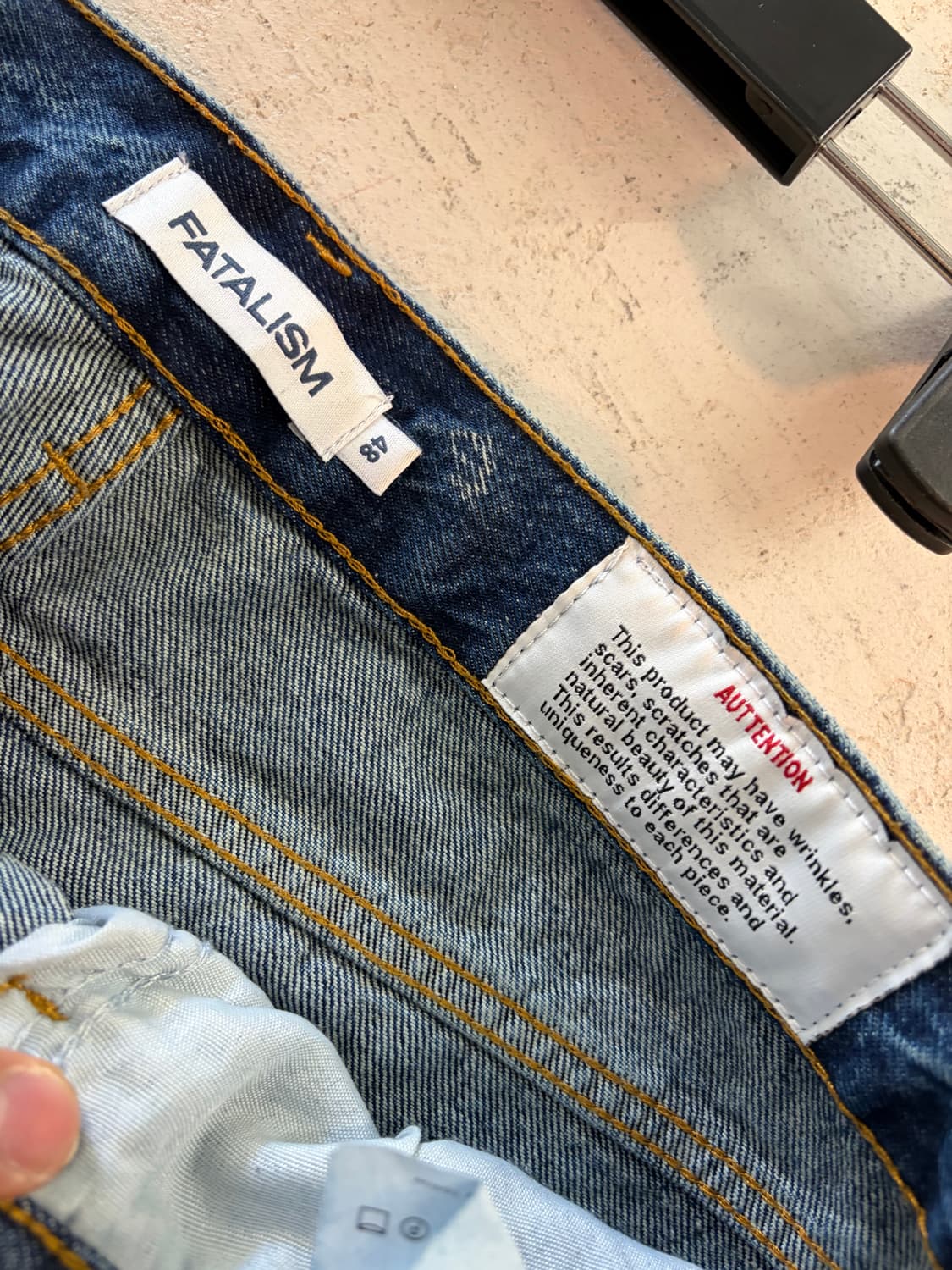 FATALISM 데님 팬츠 48 상품이미지4