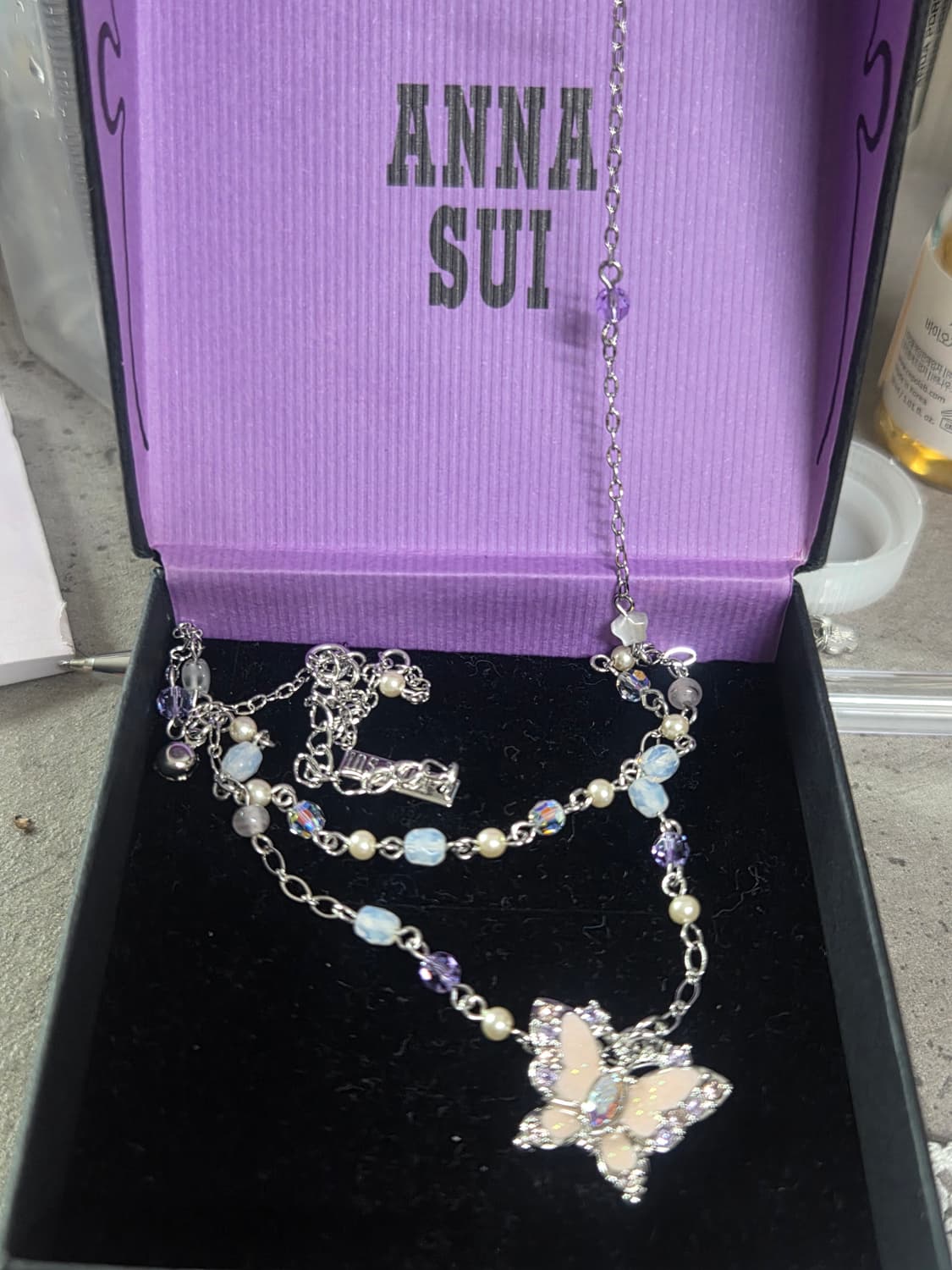 안나수이 목걸이 팔찌 나비 상품이미지1