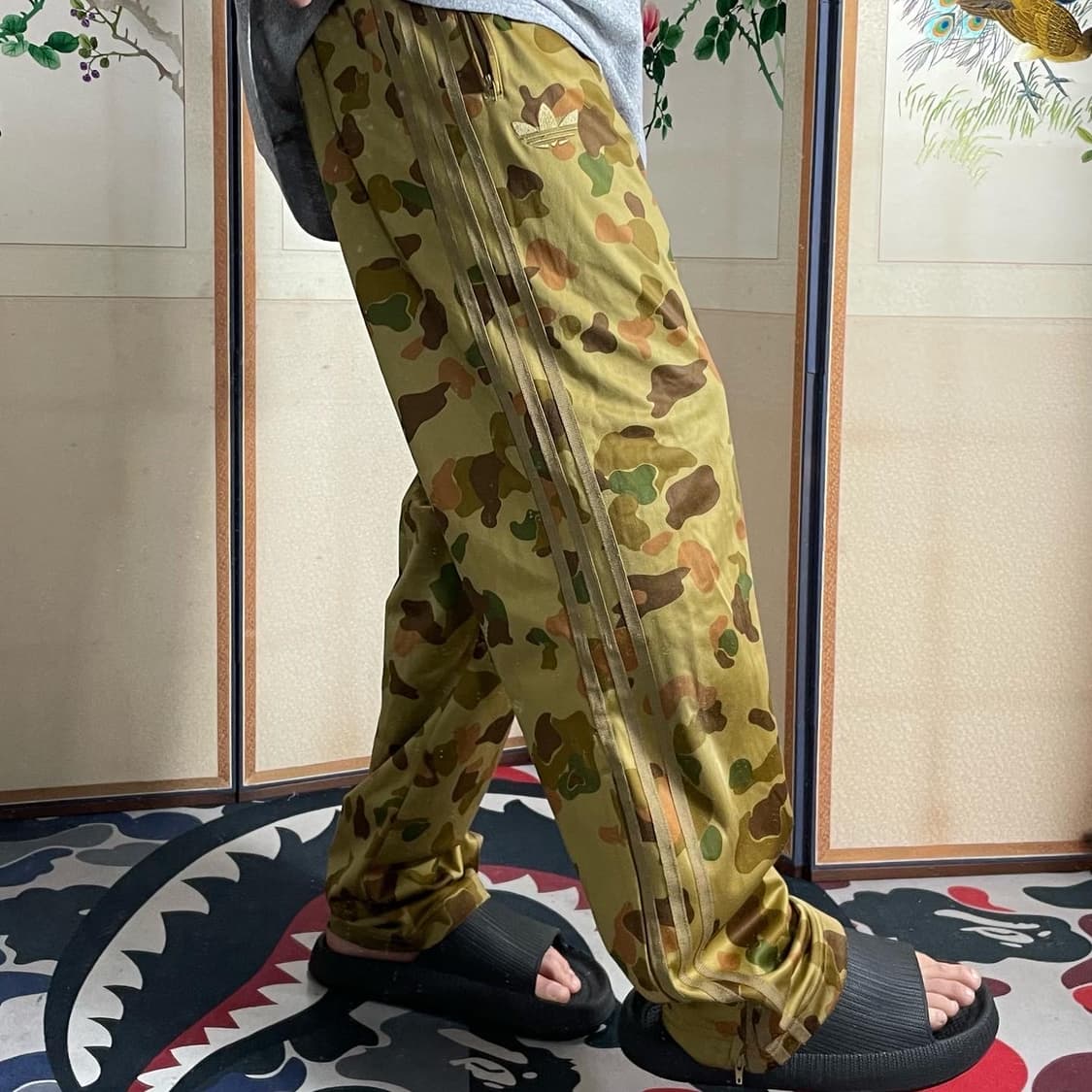 아디다스 ADIDAS 파이어버드 카모플라쥬 팬츠 상품이미지1