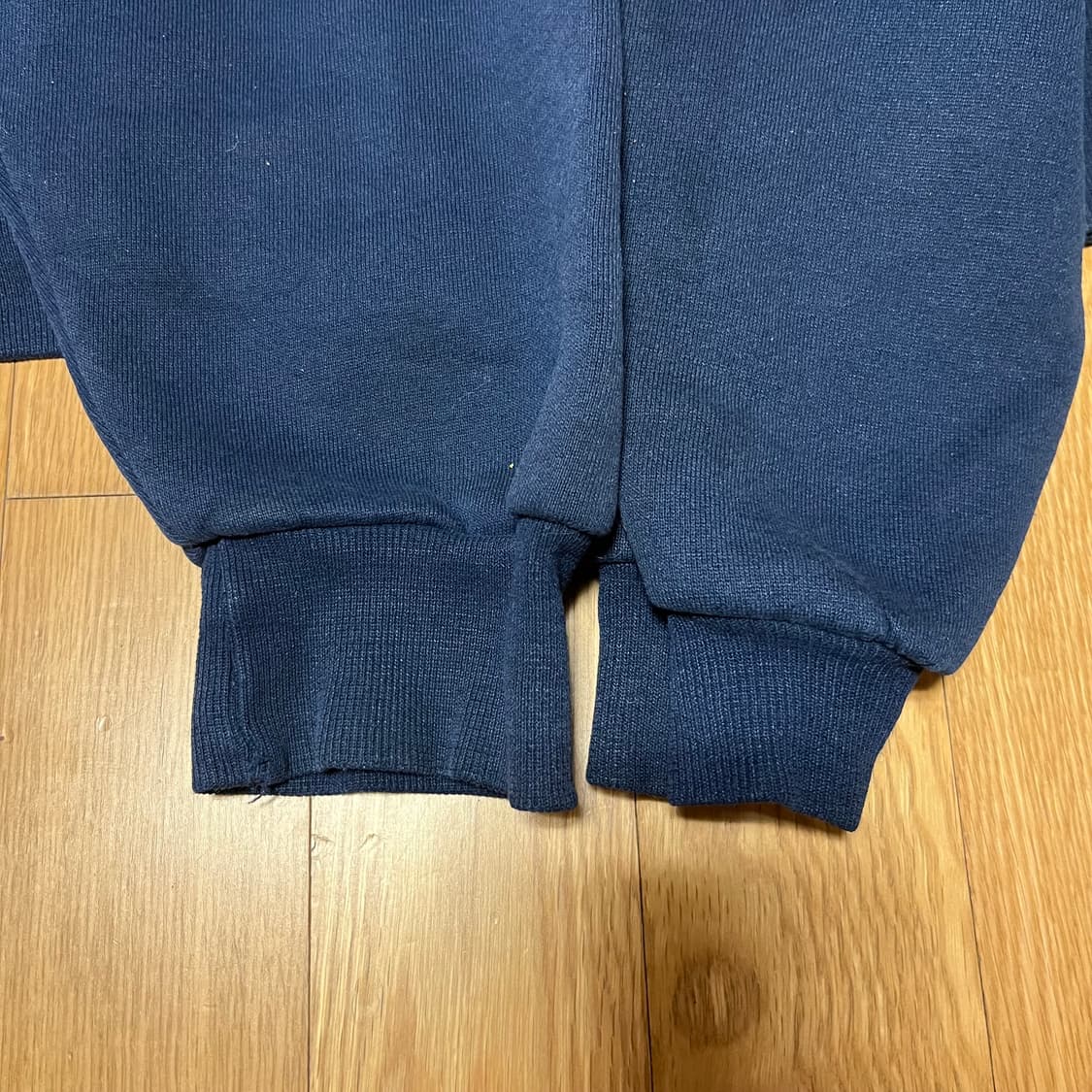 [L] 90s 빈티지 러셀 후드집업 네이비 상품이미지4