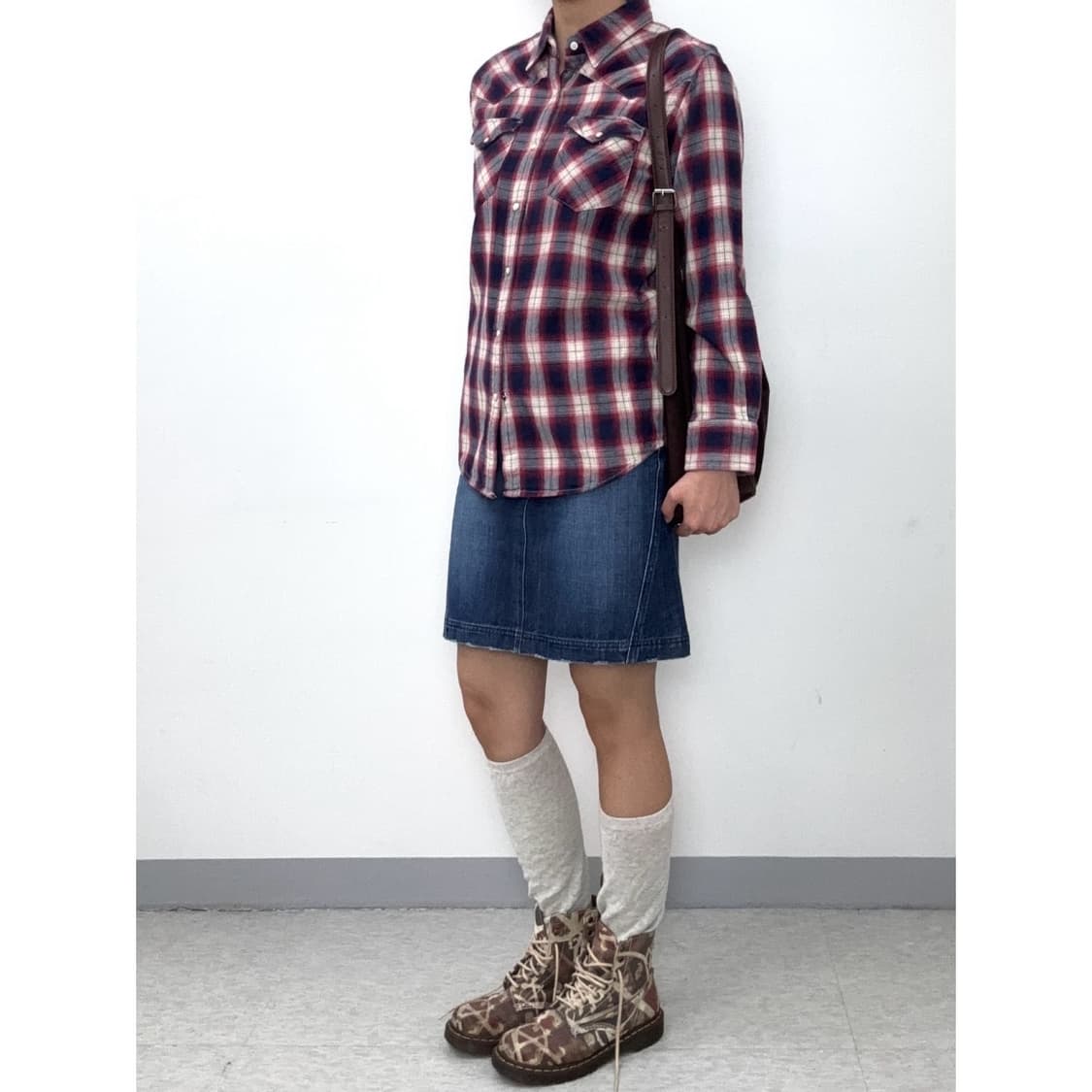 빈티지 데님 스커트 상품이미지7