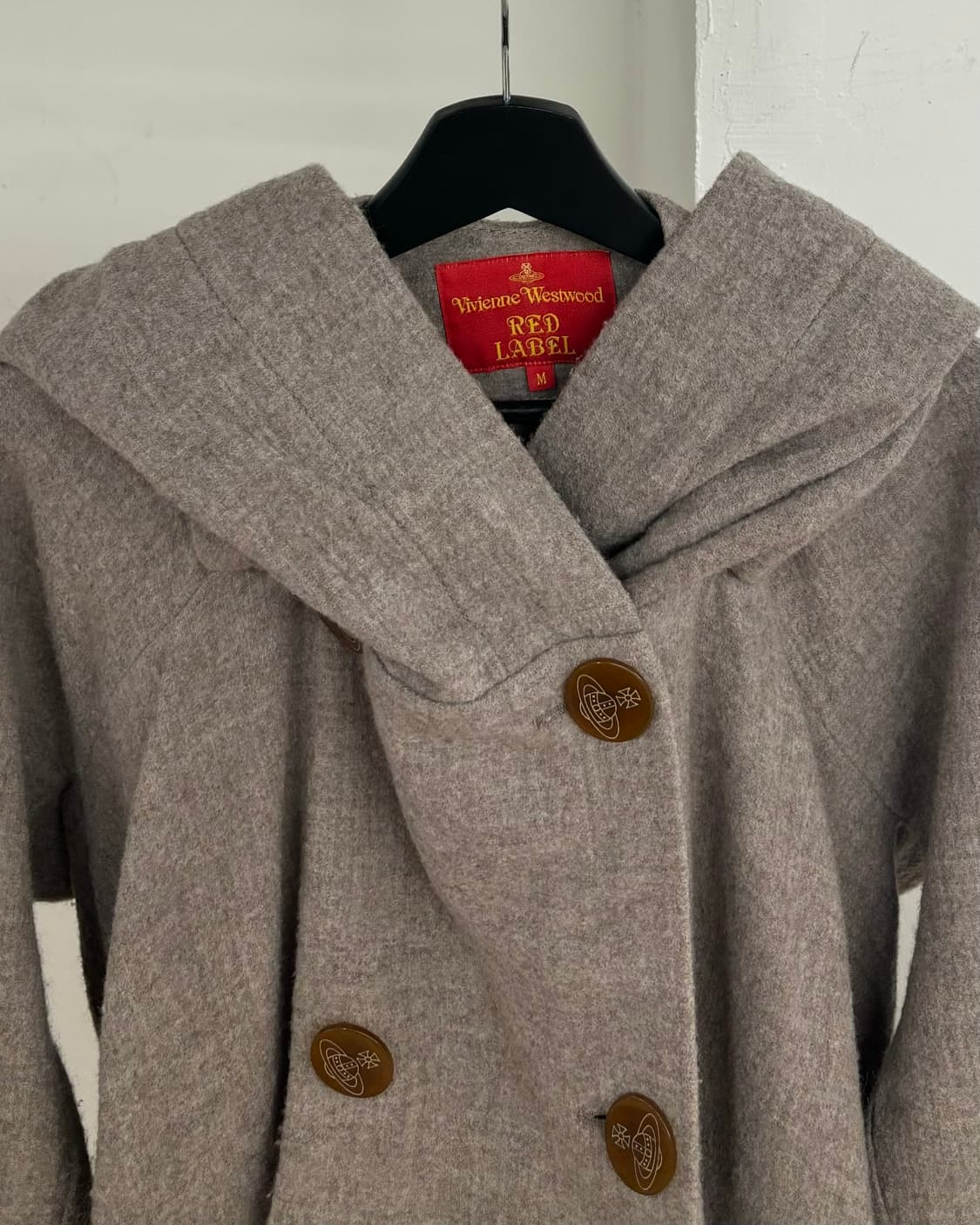 비비안 웨스트우드 레드라벨 후디 코트 상품이미지2
