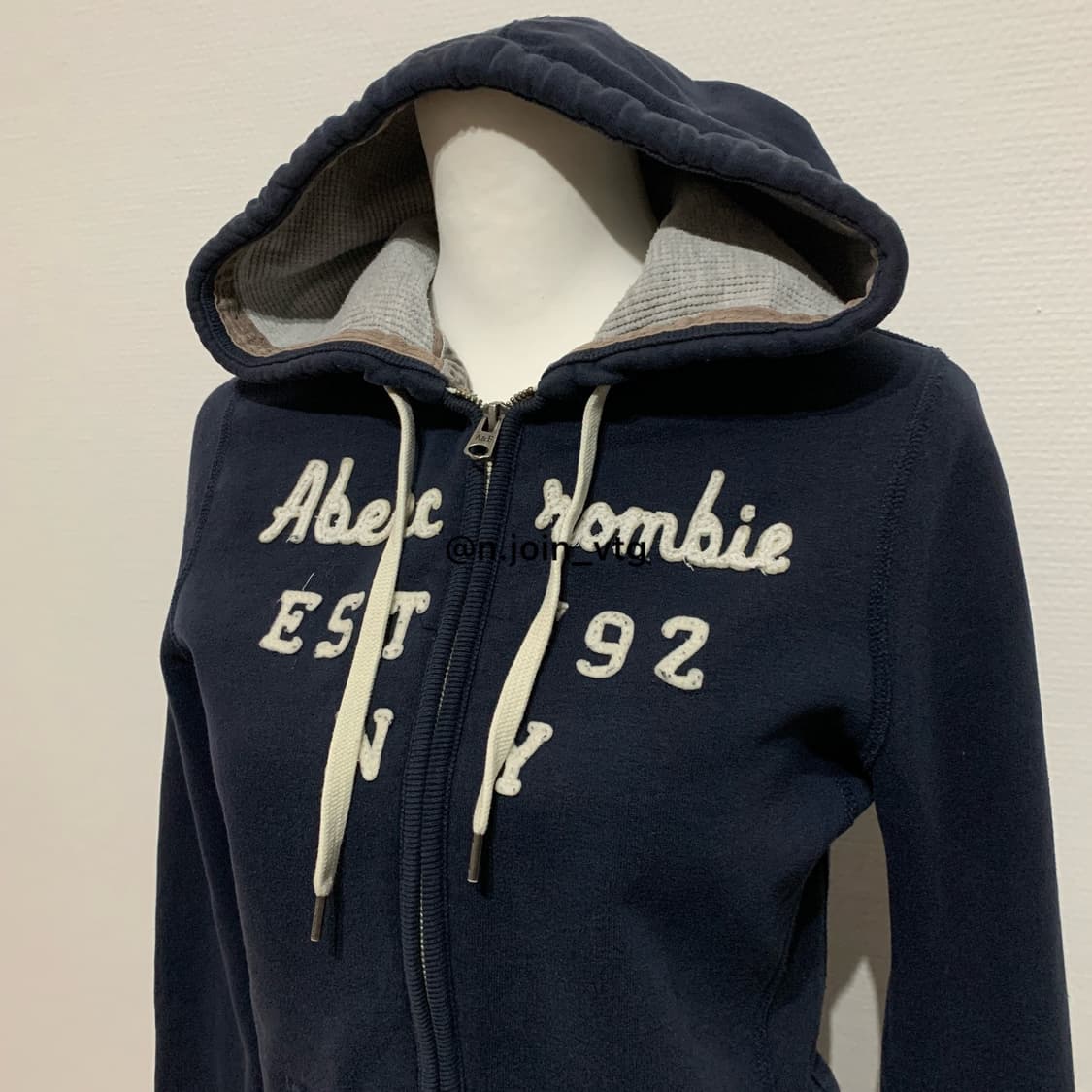 아베크롬비 네이비 후드집업 상품이미지2