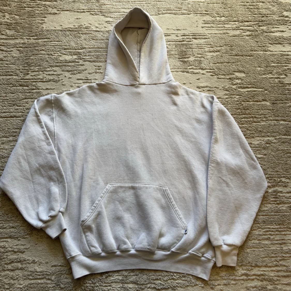 90s 러셀 애슬레틱 빈티지 플레인 스웻 후드티 상품이미지7
