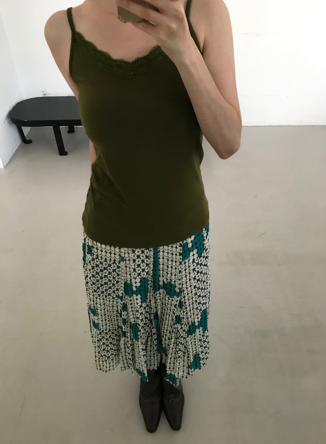 vintage black lace sleeveless 상품이미지5