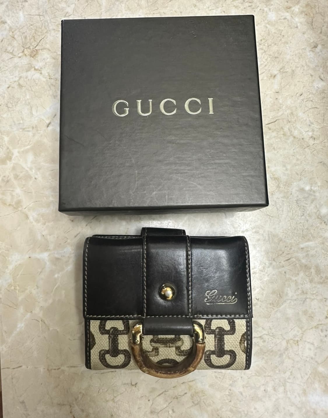 구찌 뱀부 여성지갑 상품이미지1