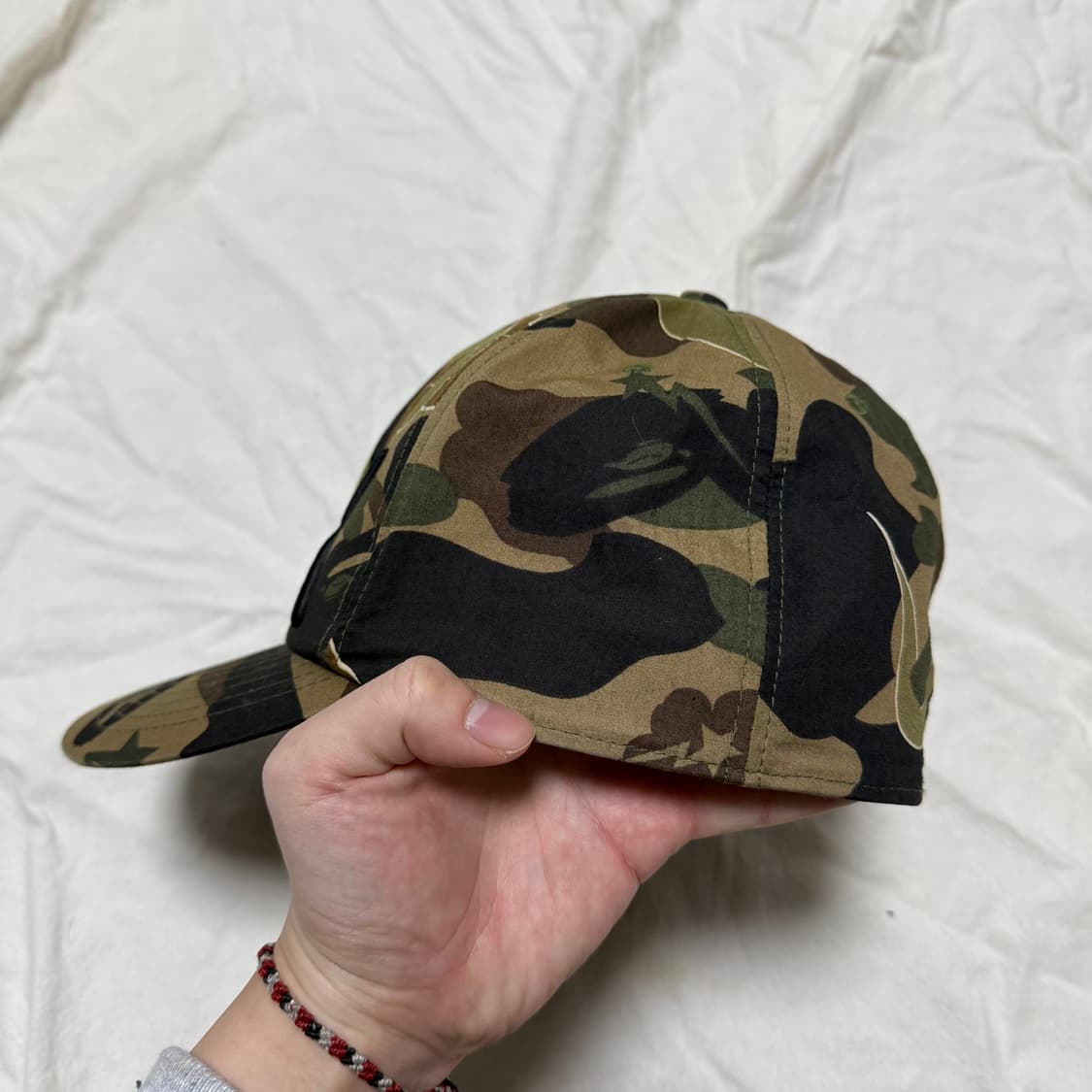 베이프 카우스 1st 카모 캡 그린 [L] 상품이미지4