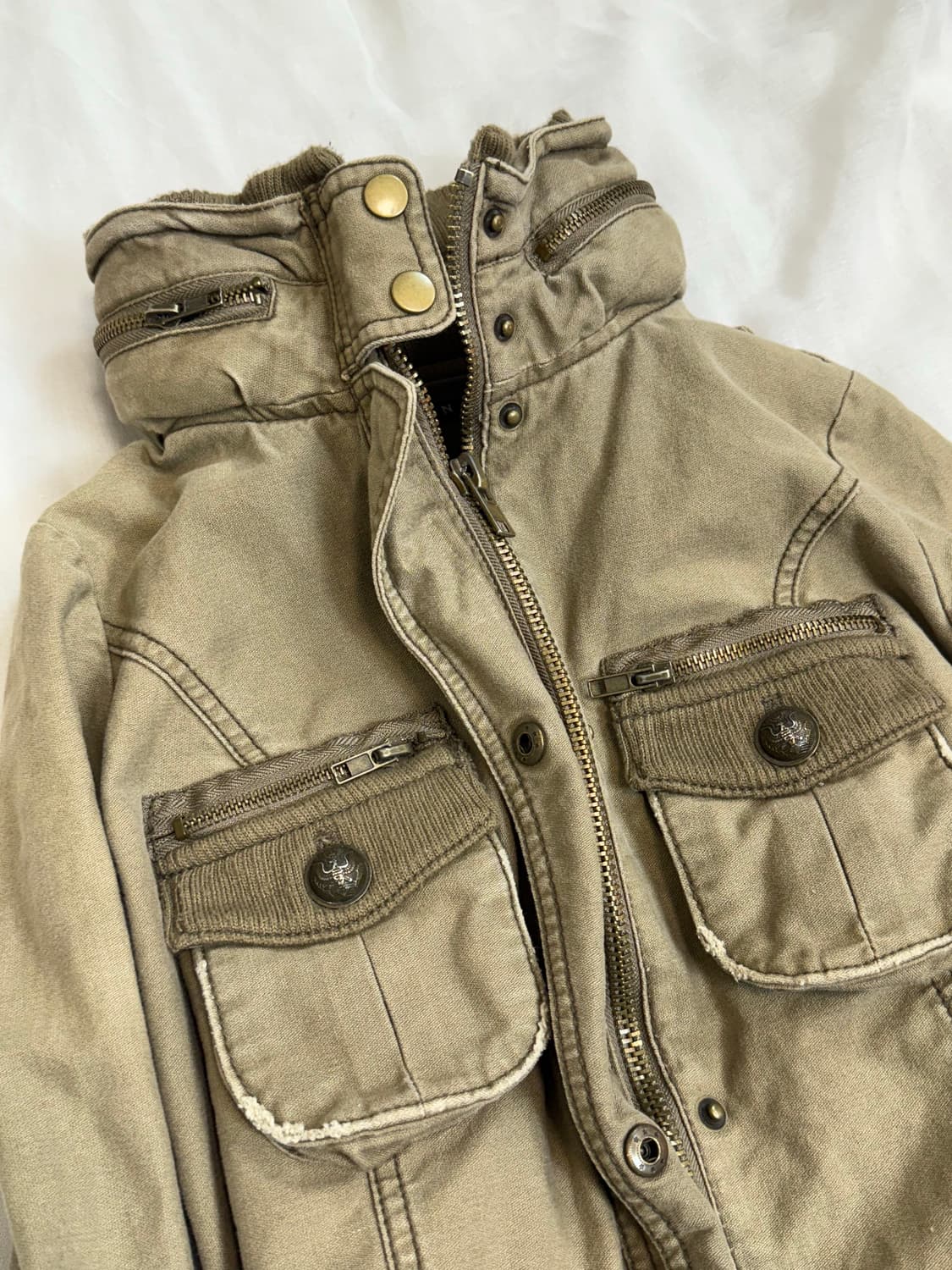 Jpn y2k 고아맛 하이넥 야상자켓 상품이미지3