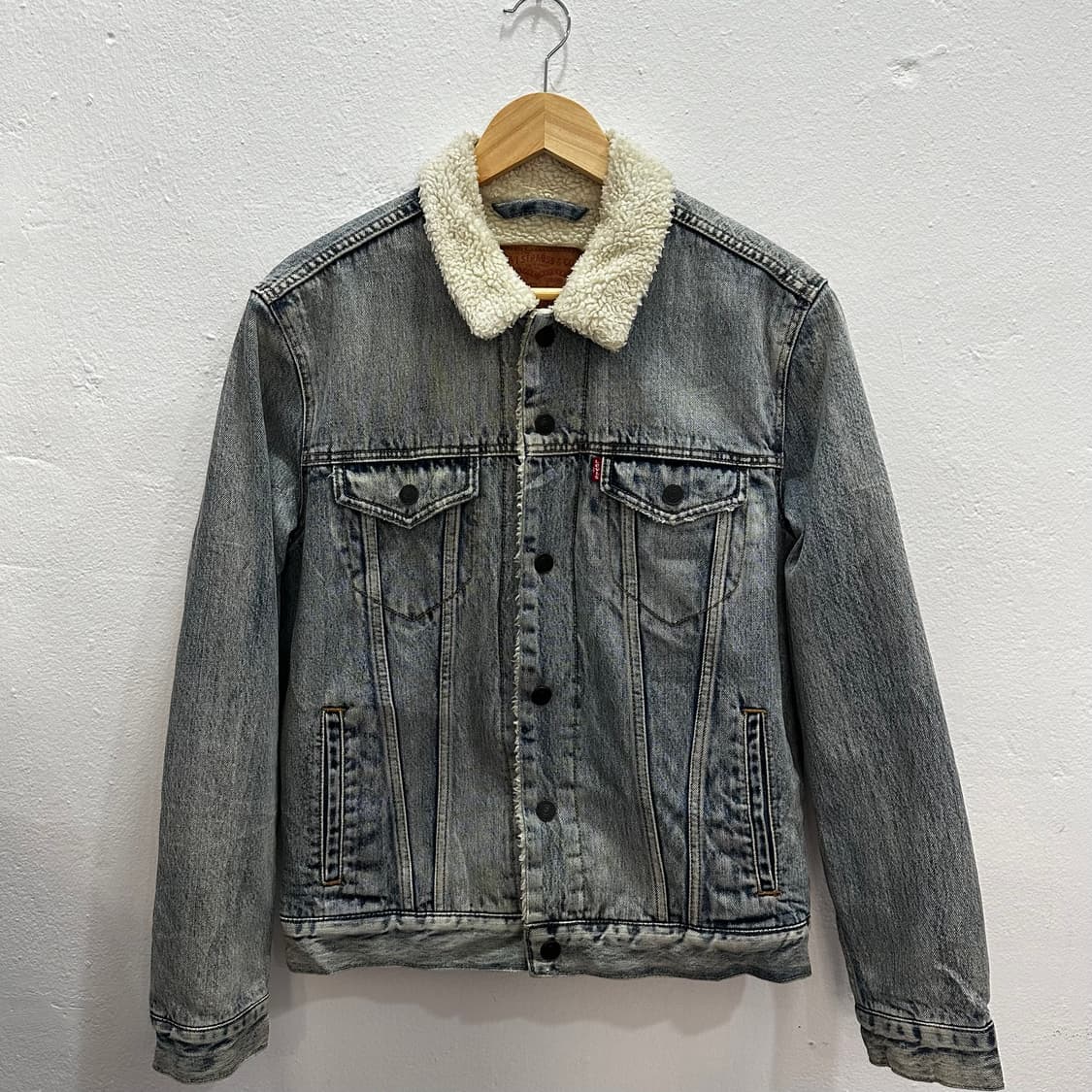 리바이스 중청 쉐르파 트러커 자켓S 상품이미지8