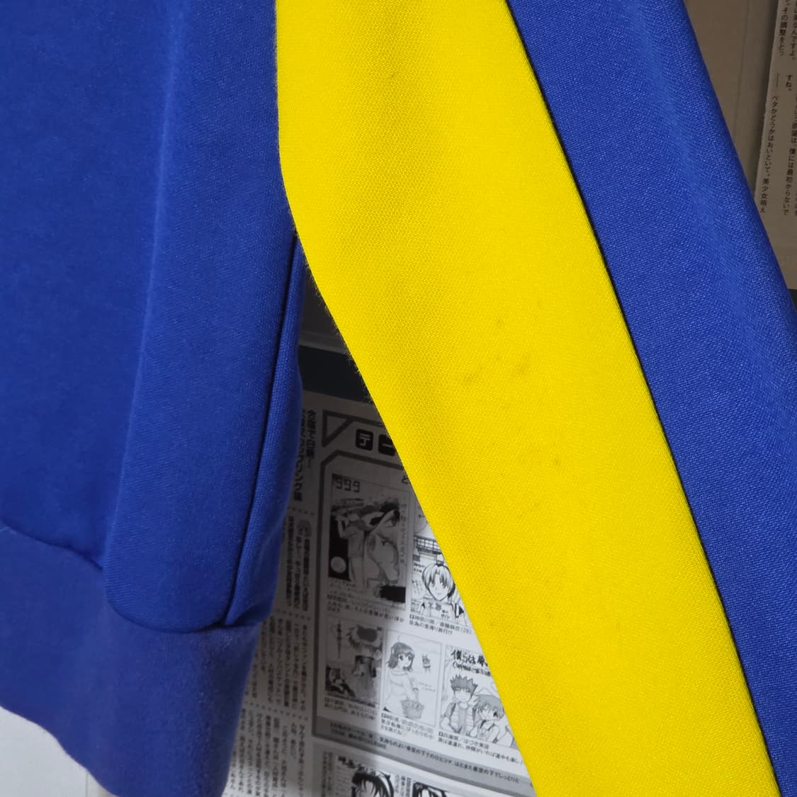 아디다스 에콰도르 블루 슬림핏 져지 트랙탑 상품이미지7