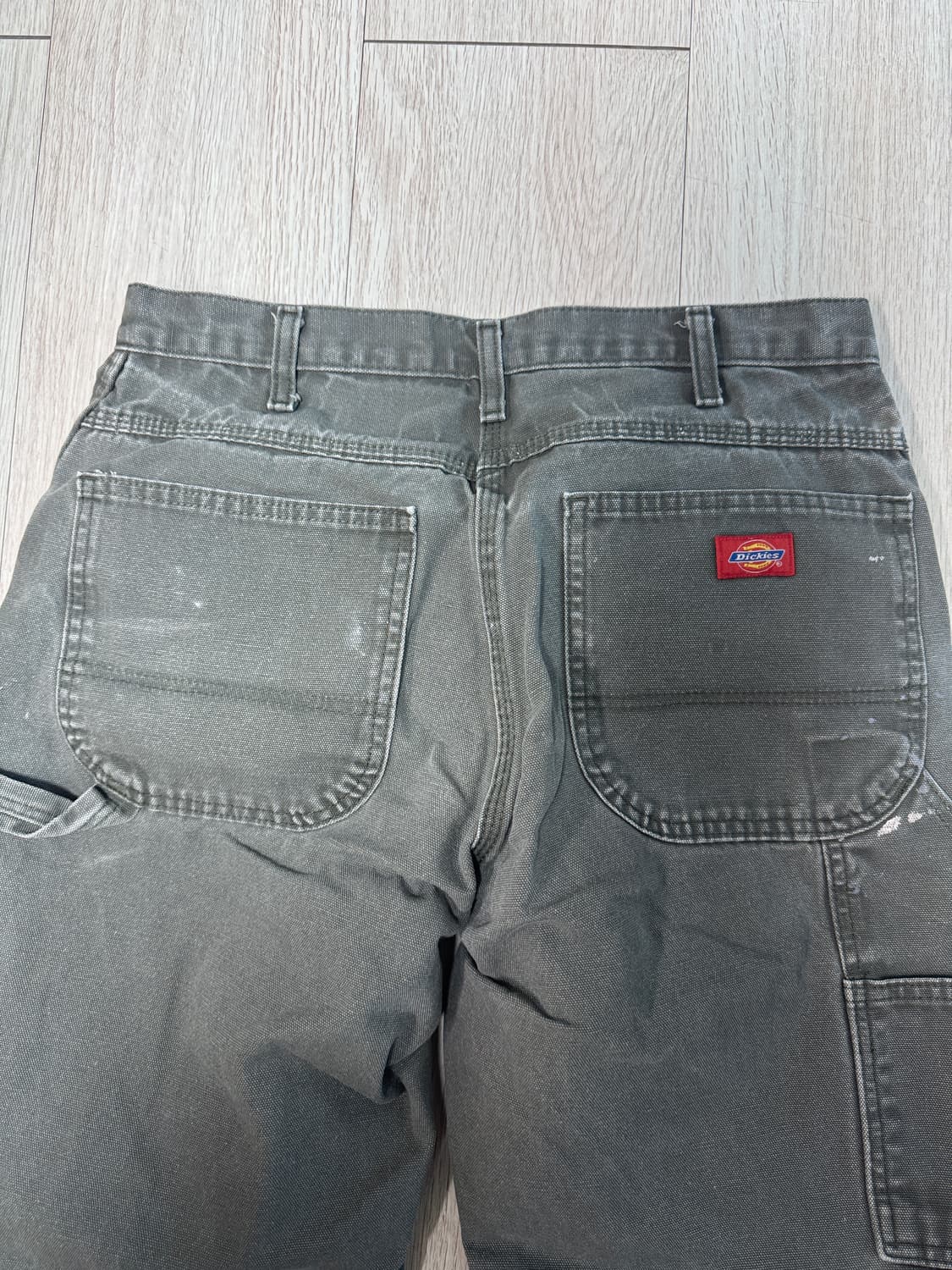 디키즈 빈티지 카펜터 32x32 올리브그린 색상 상품이미지2