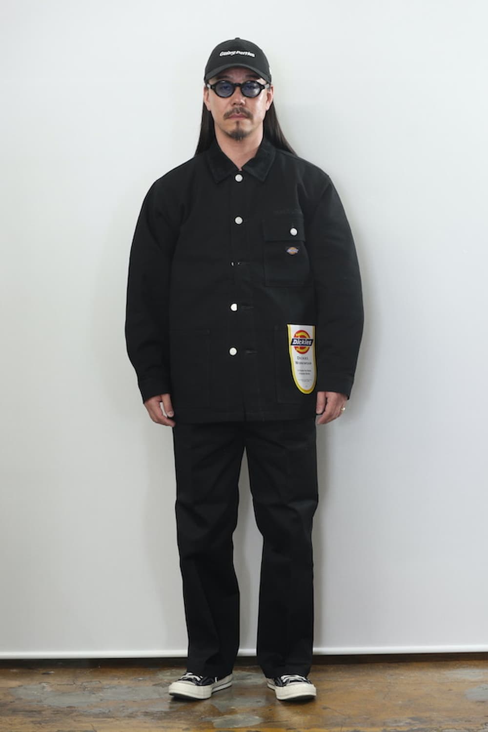 [L] 와코마리아 x 디키즈 커버올 자켓 블랙 상품이미지9