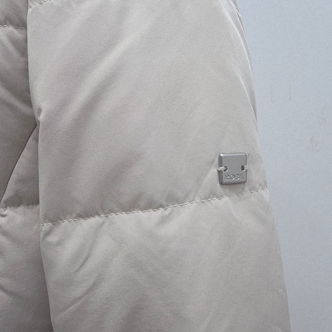 비바프레스토 베이지 덕다운 여성 롱패딩 상품이미지10