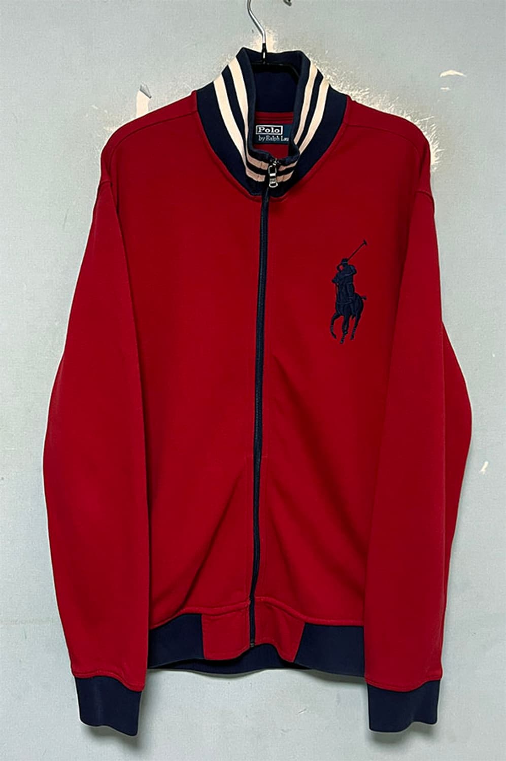 POLO 폴로 남자 코튼 집업 춘추 빅포니 100-105 상품이미지1