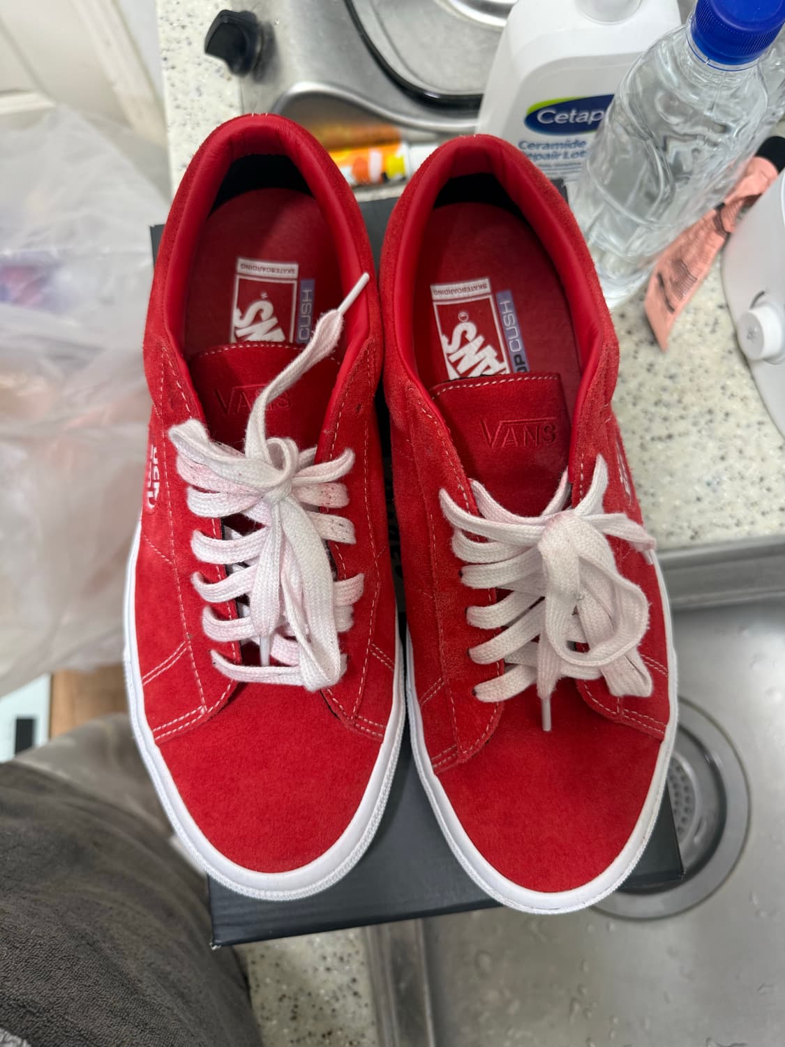 반스 x 슈프림 시드 레드 270판매 상품이미지1