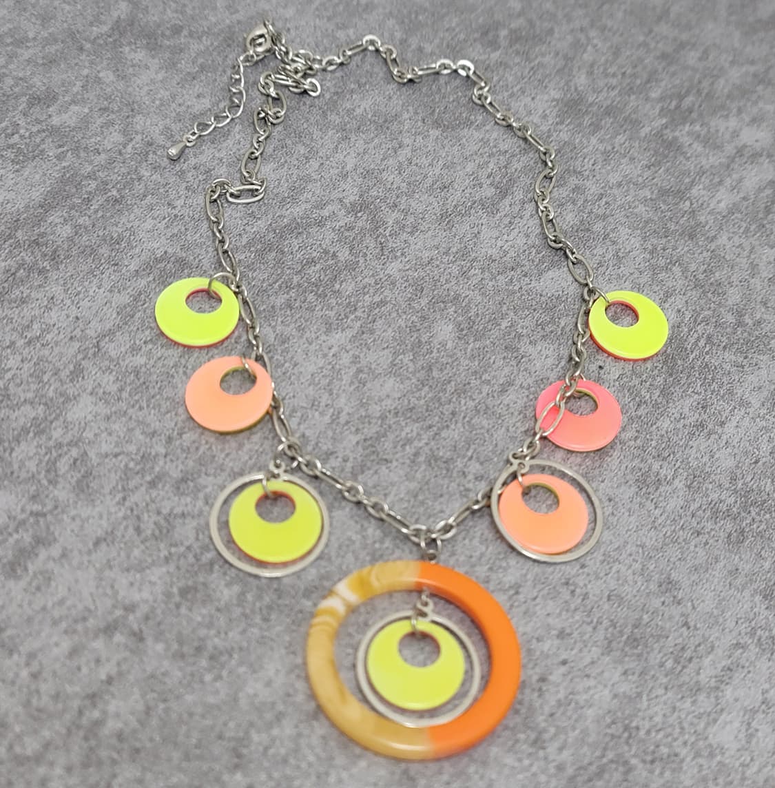 vintage neon necklace 상품이미지4