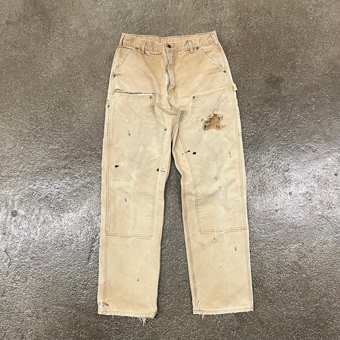 Carhartt 데미지 더블니 팬츠 (33“) 상품이미지3