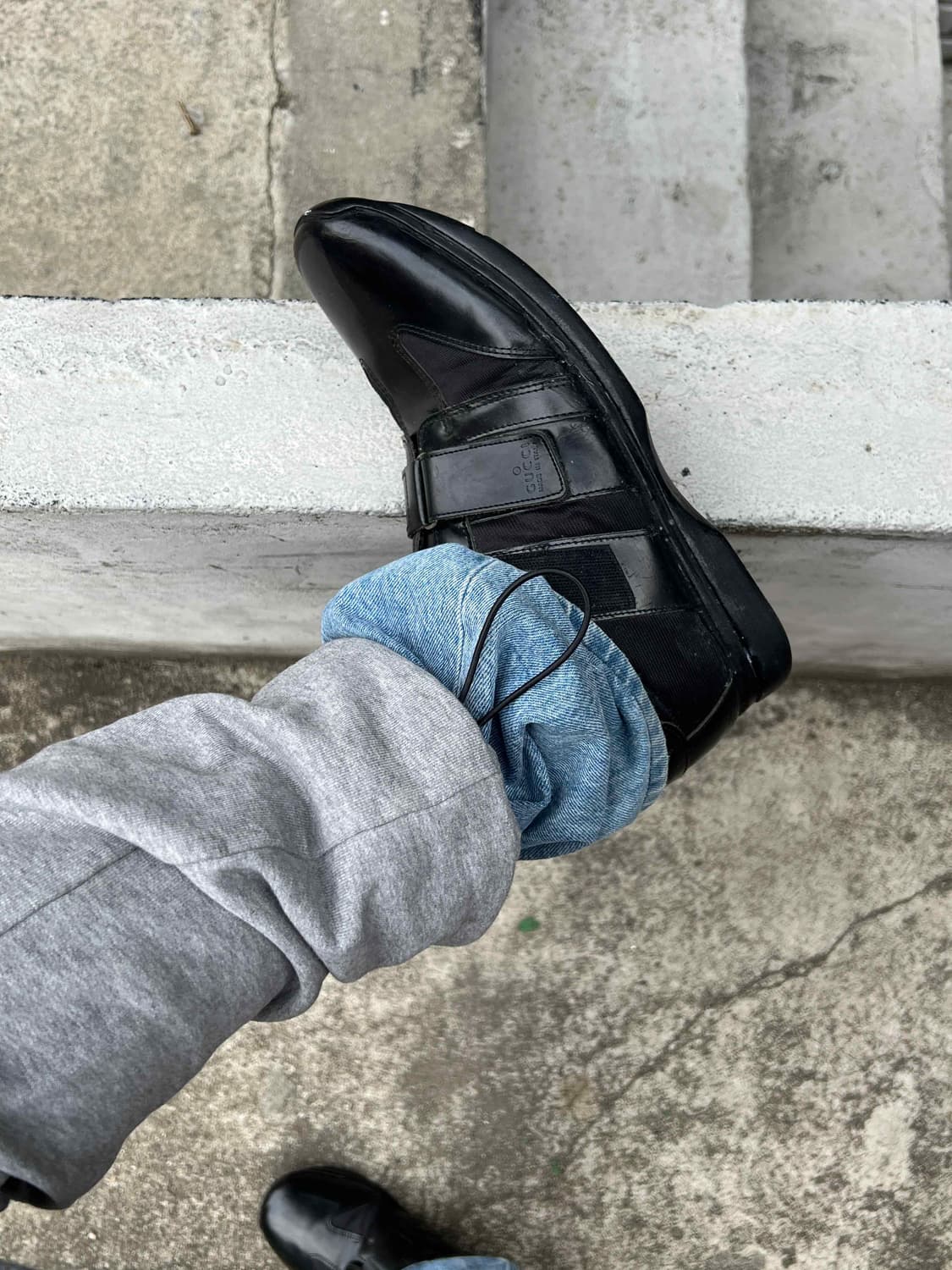 구찌 더블 벨크로 스니커즈 상품이미지1