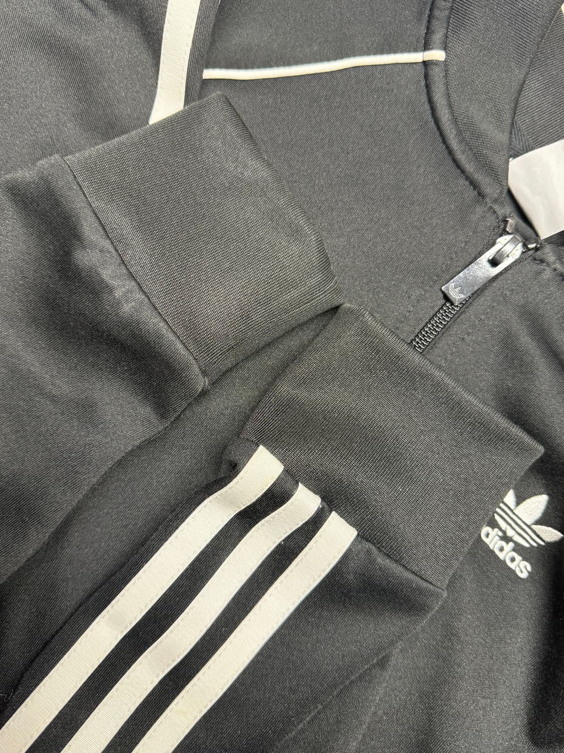 아디다스 슈퍼스타 트랙탑 블랙 xs 상품이미지6