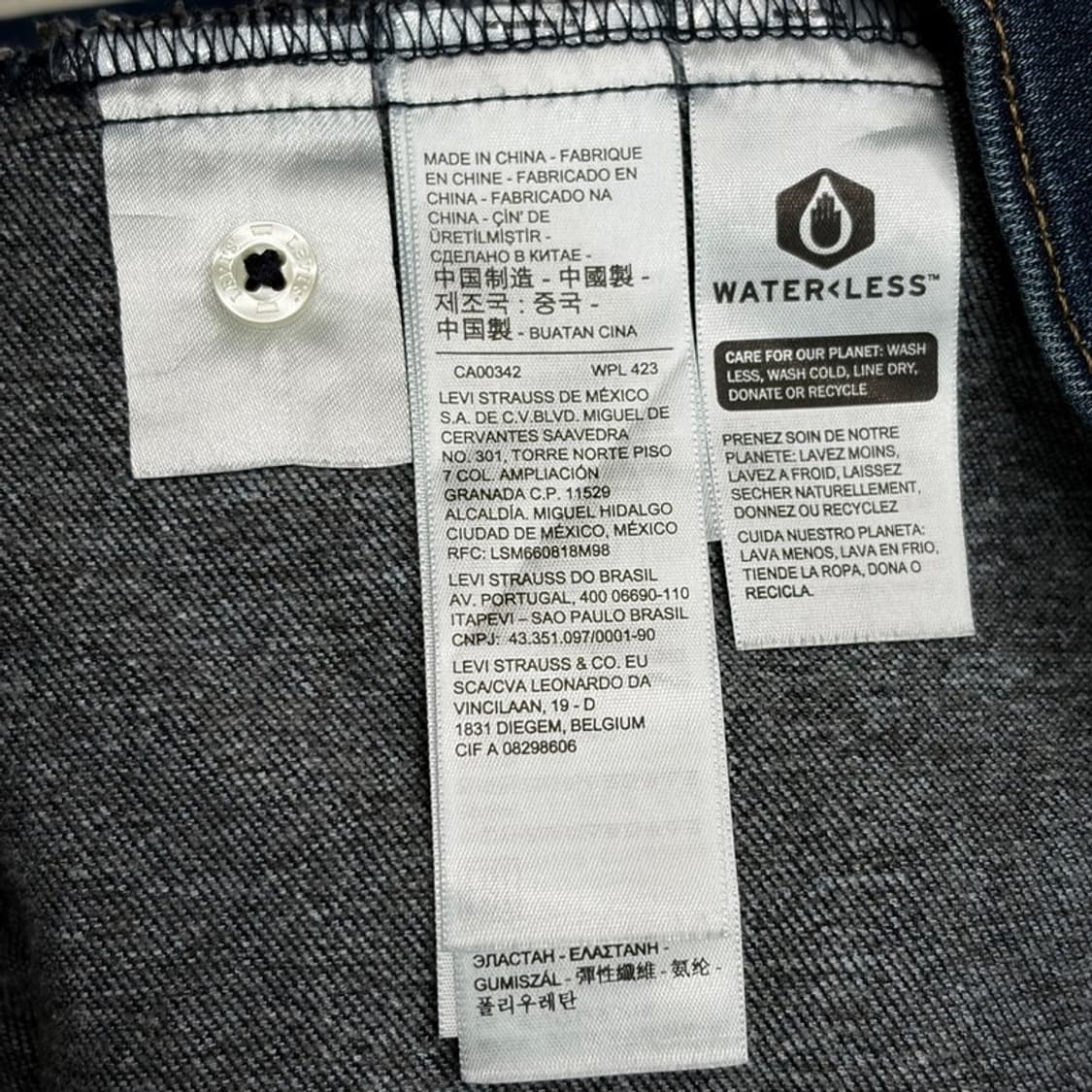 LEVI'S BIG E 슈렁큰 트러커 자켓 S 상품이미지6