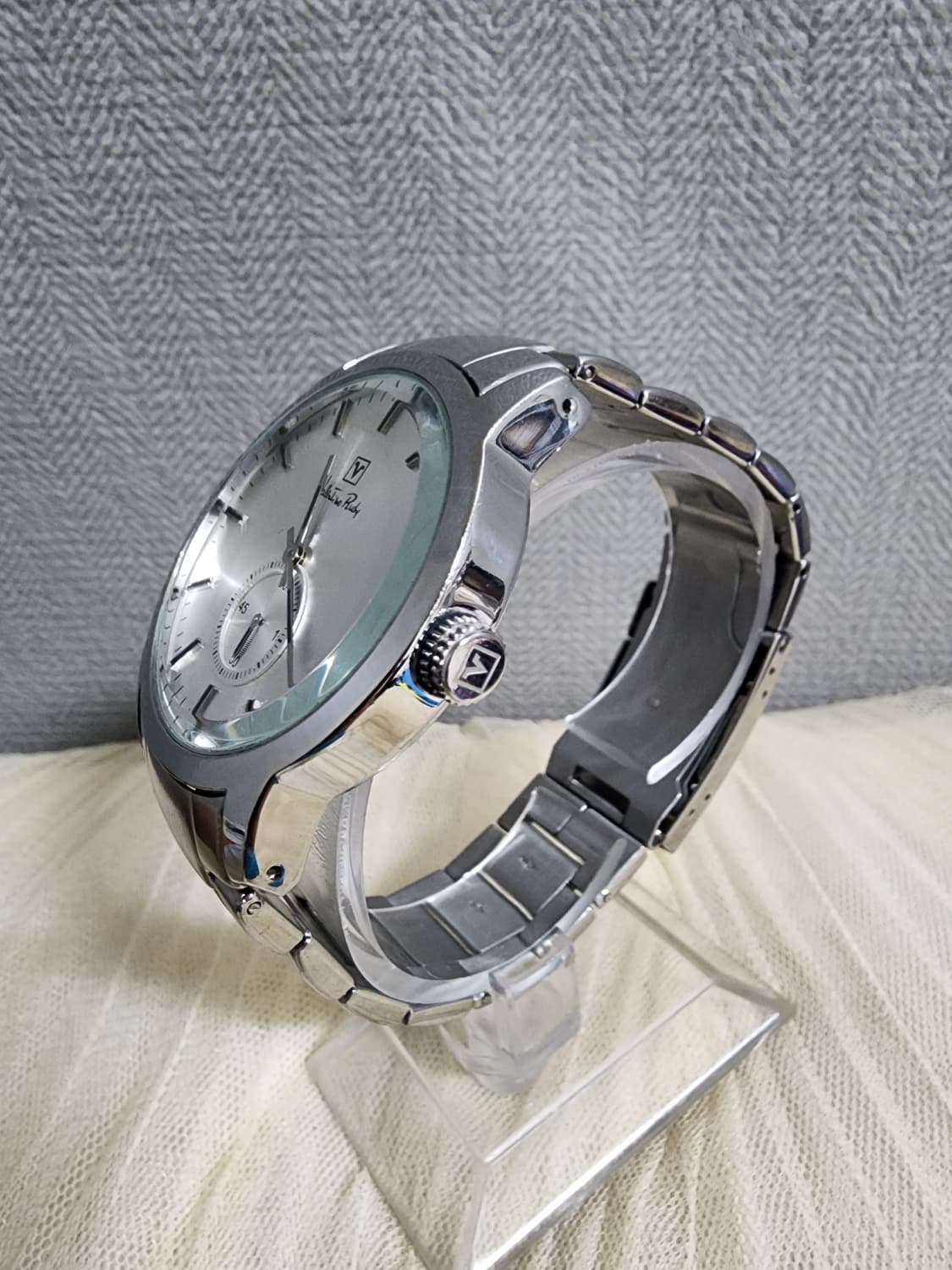 발렌티노 루디 메탈 시계 실버 상품이미지3