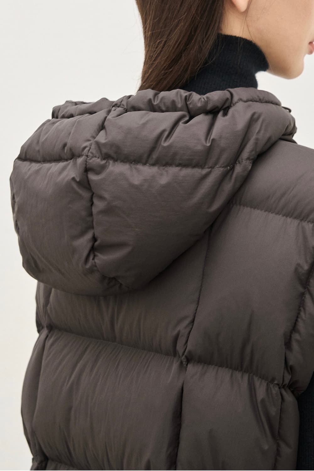 더캐시미어 베스트 다운 패딩 + 스커트 합배송  상품이미지5