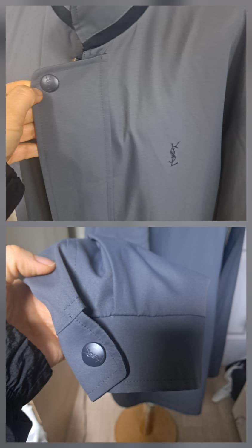 입생로랑 YSL 리버시블 빈티지 자켓 블루종 집업 점퍼 105 상품이미지8